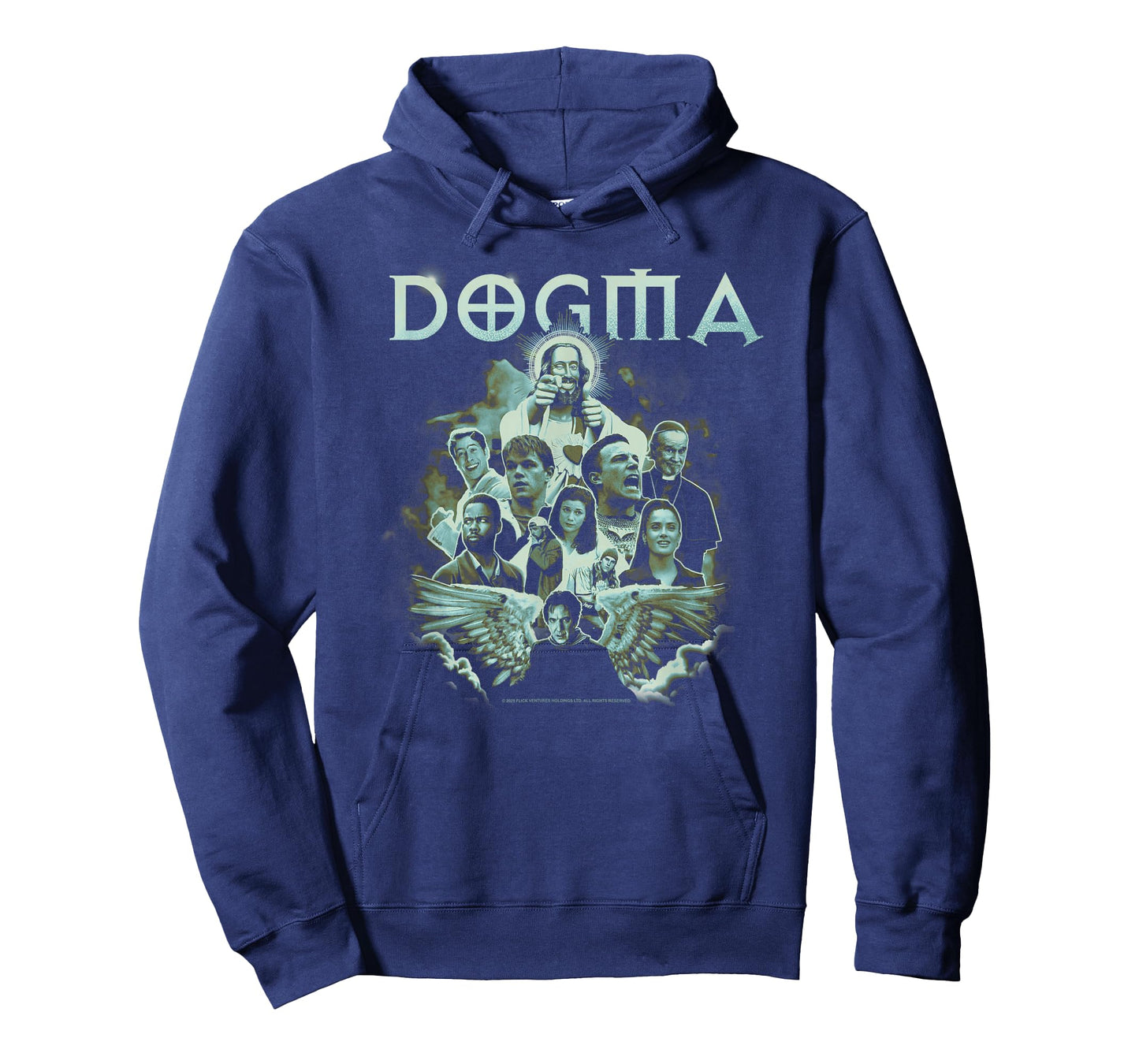 Dogma Prepare Thyself Black and White Group Shot Collage T-Shirt