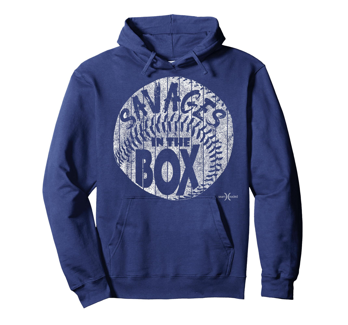 Vintage Savages in the Box Baseball T-Shirt