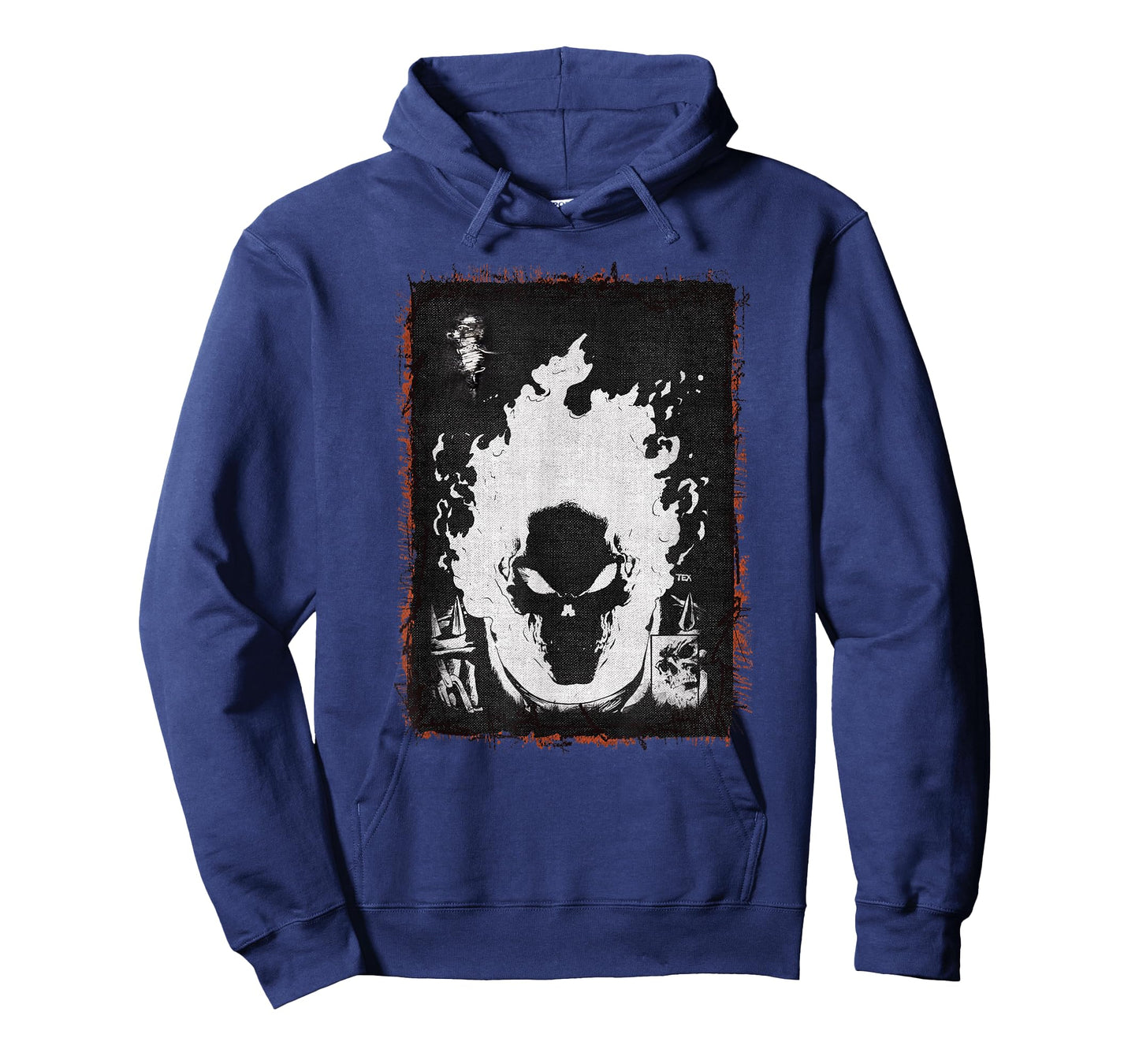 Marvel Ghost Rider Flaming Skull T-Shirt