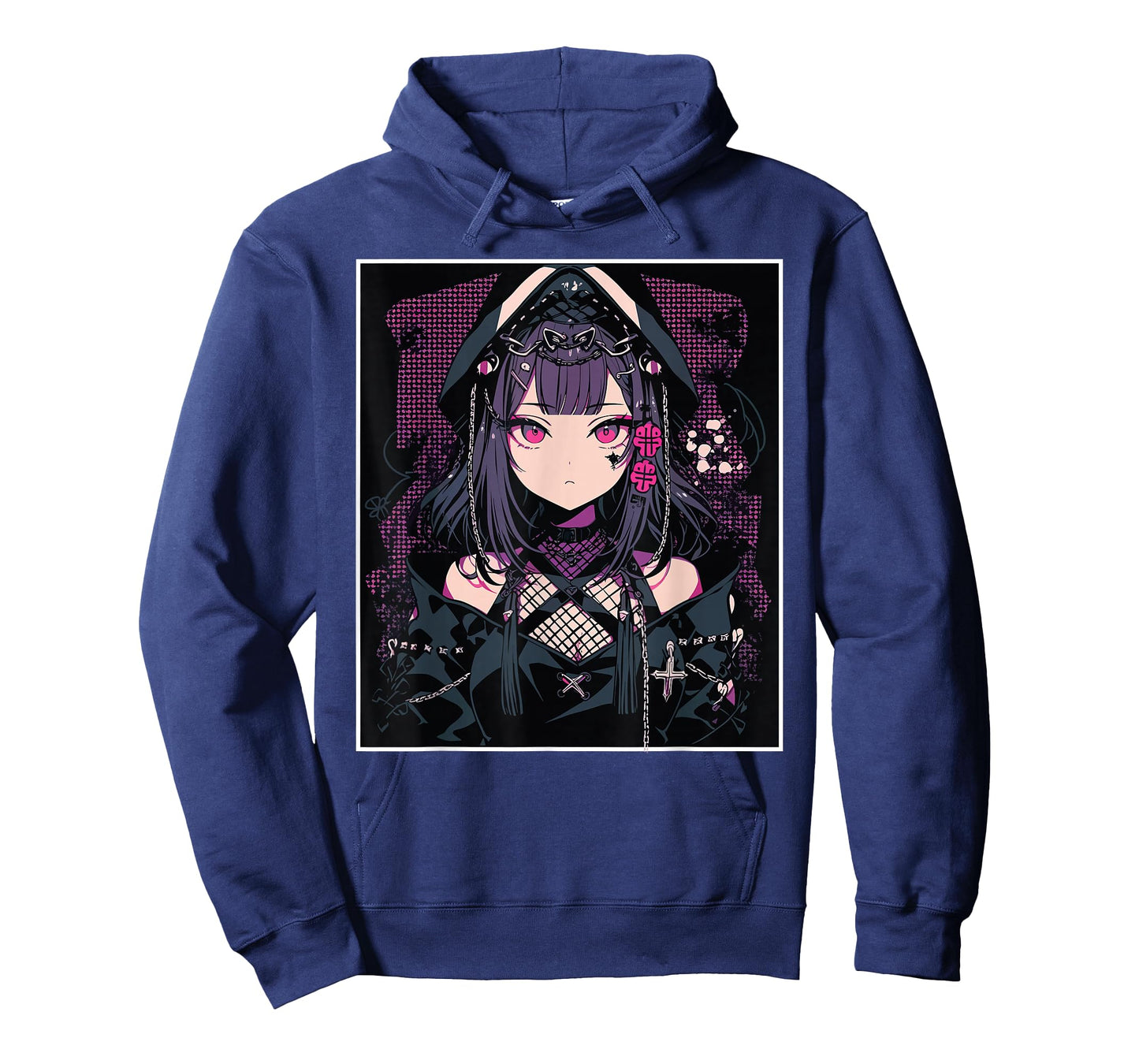 Anime Girl Gothic Waifu Japanese Aesthetic Kawaii Otaku T-Shirt