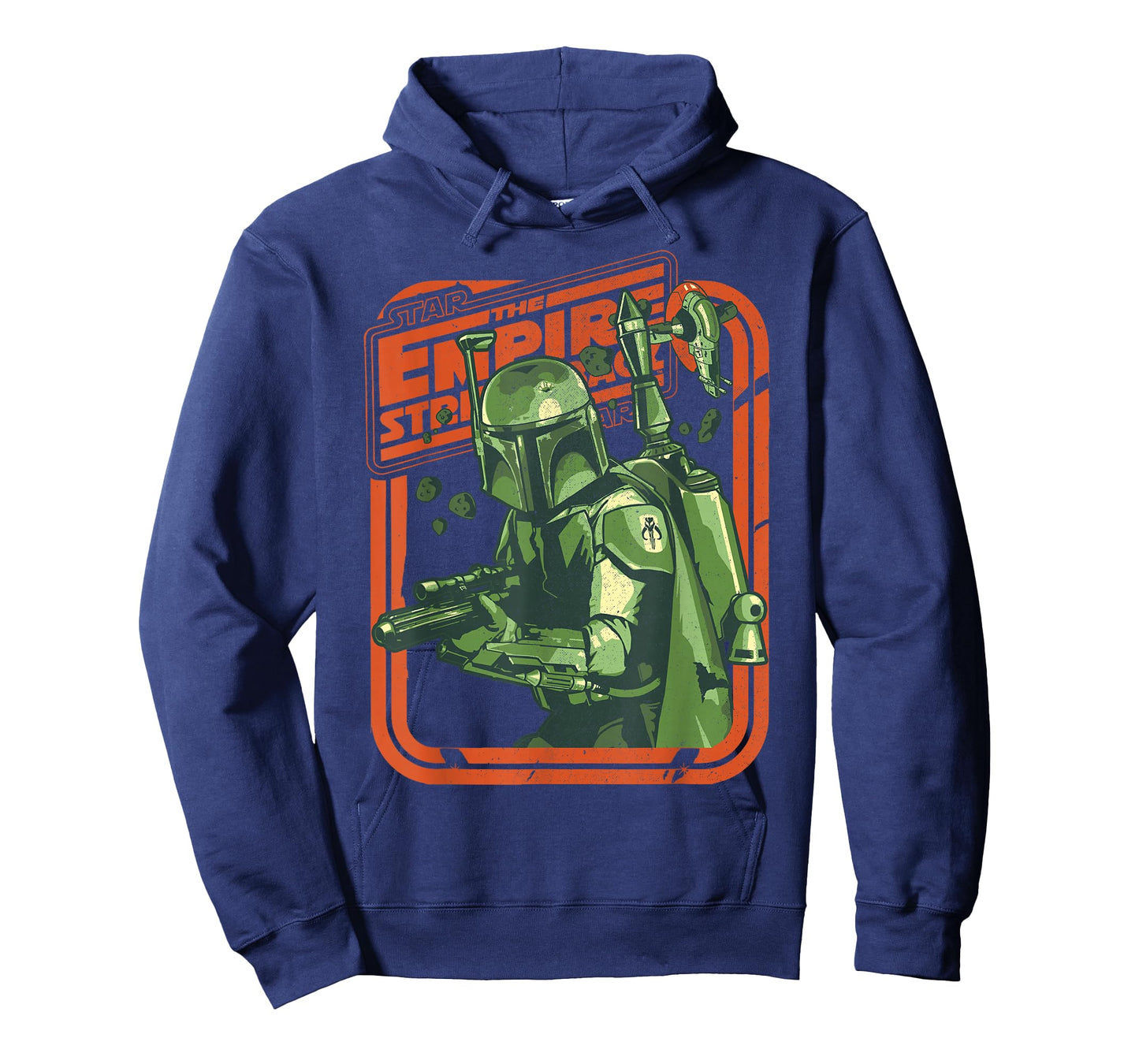 Star Wars The Empire Strikes Back Boba Fett Modern Portrait T-Shirt