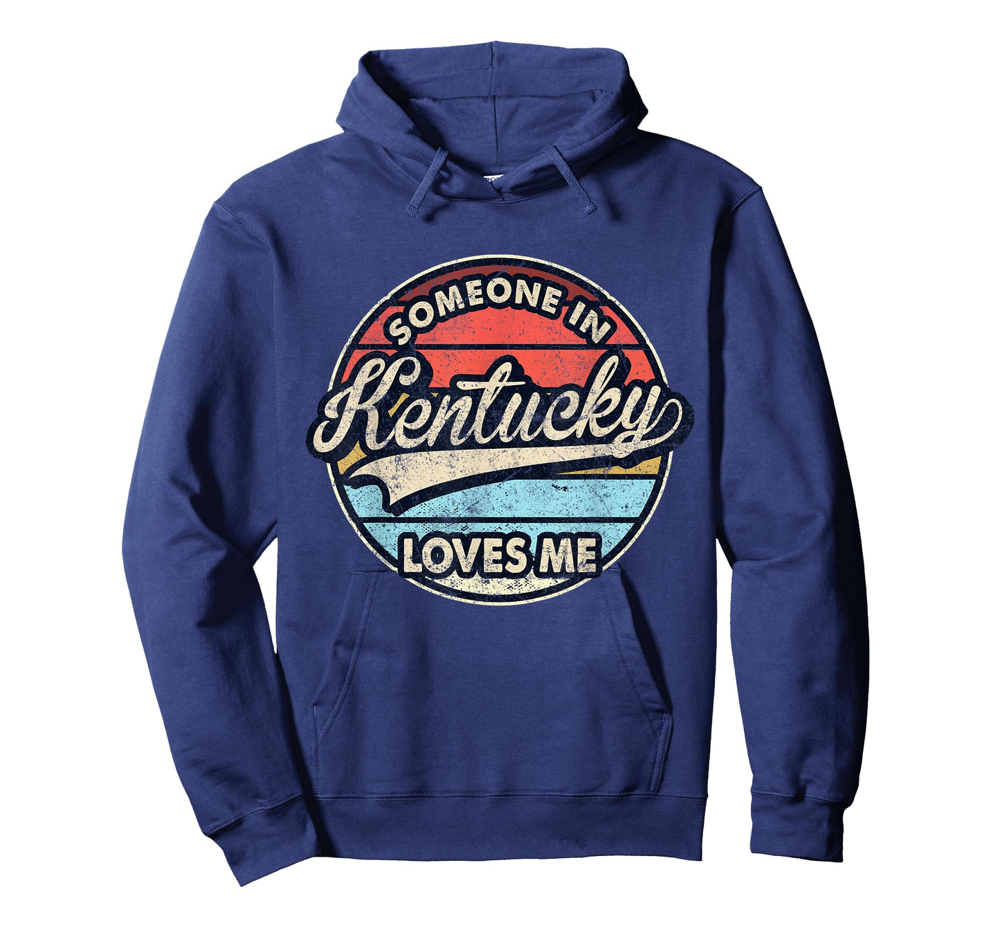 Someone in Kentucky Loves Me US State Cool Retro T-Shirt