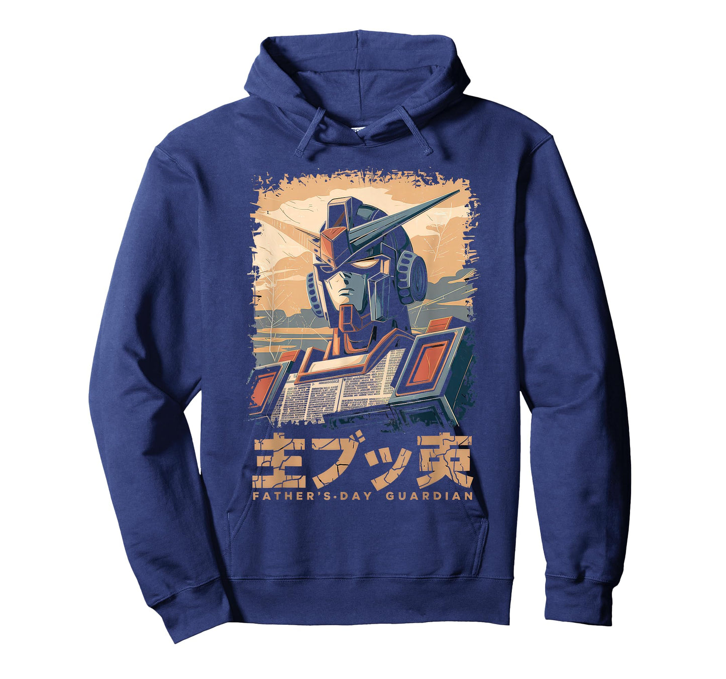 Mecha Tshirt Japanese Mecha Robot Head Anime Art Ukiyo-E T-Shirt