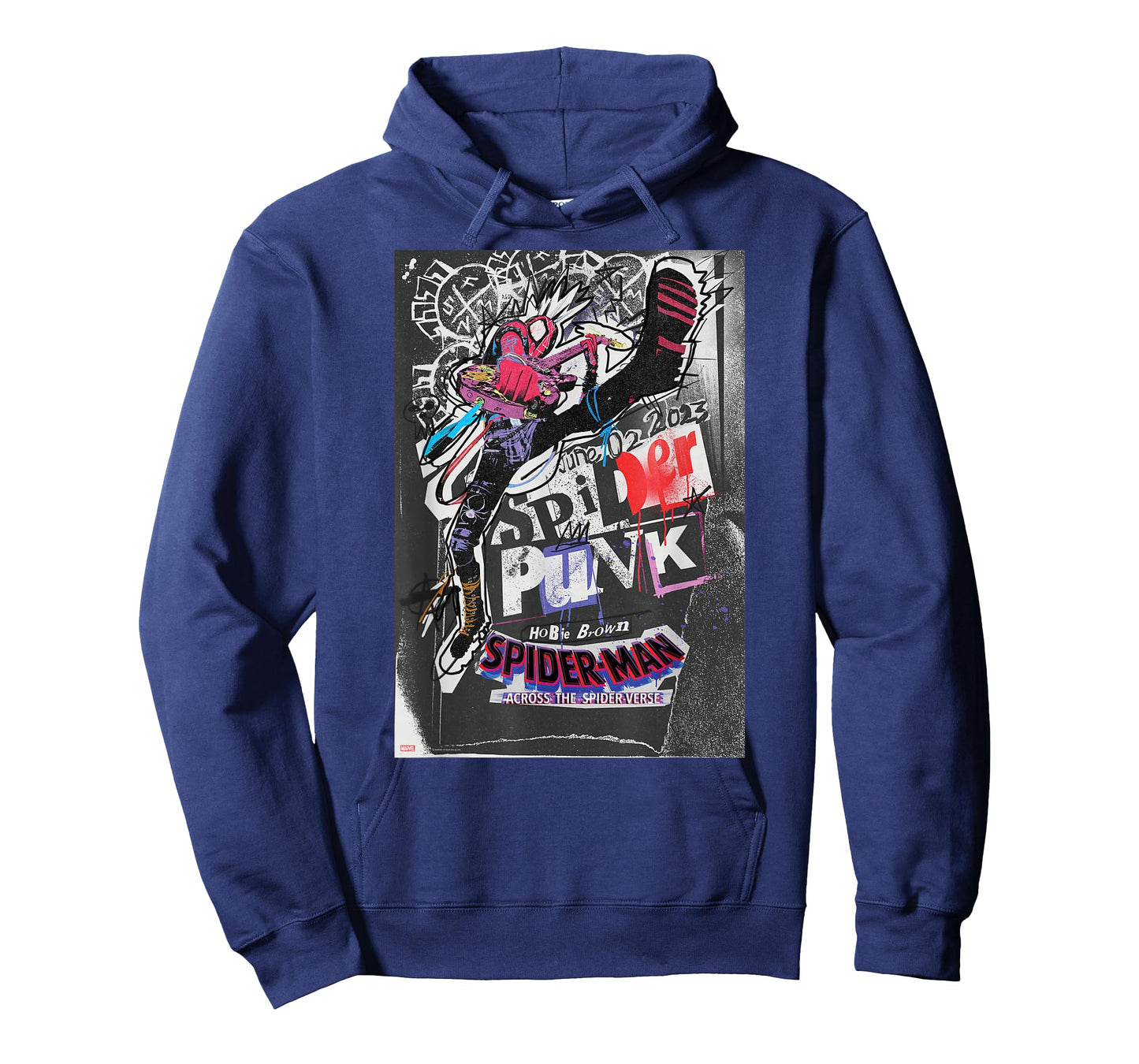 Marvel Spider-Man: Across The Spider-Verse Hobie Poster T-Shirt