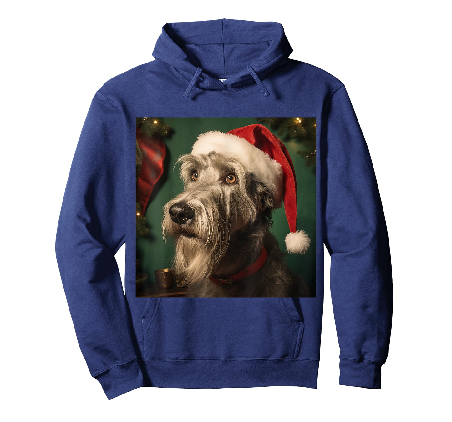 Christmas Irish Wolfhound - Irish Wolfhound Christmas T-Shirt
