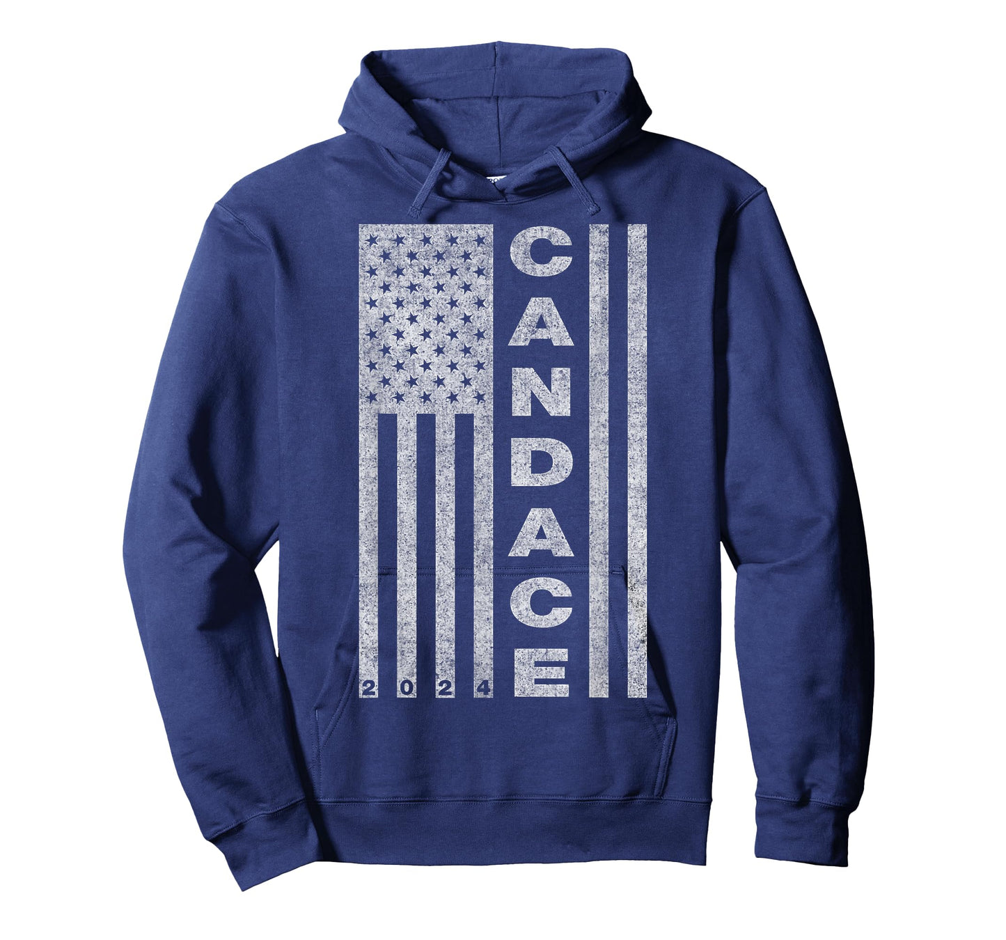 Vote Candace Owens for President 2024, Conservative USA Flag T-Shirt