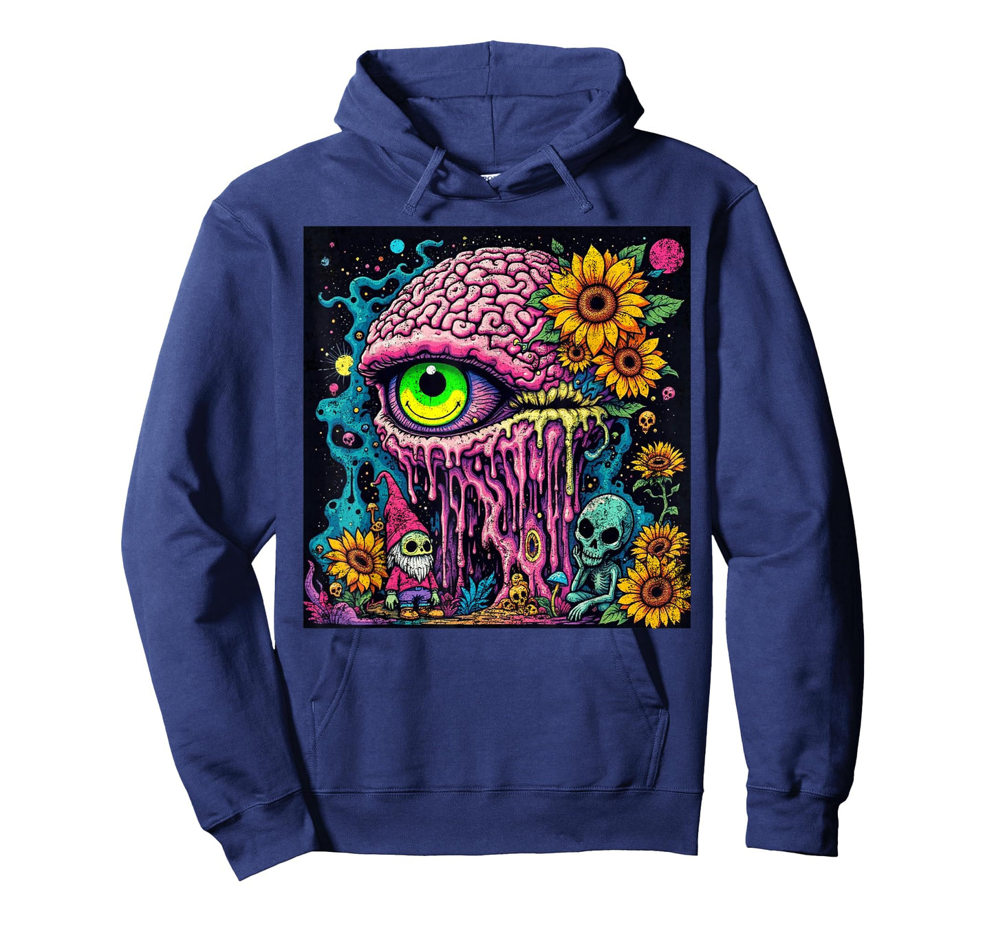 Psychedelic Trippy Colorful Music Festival T-Shirt