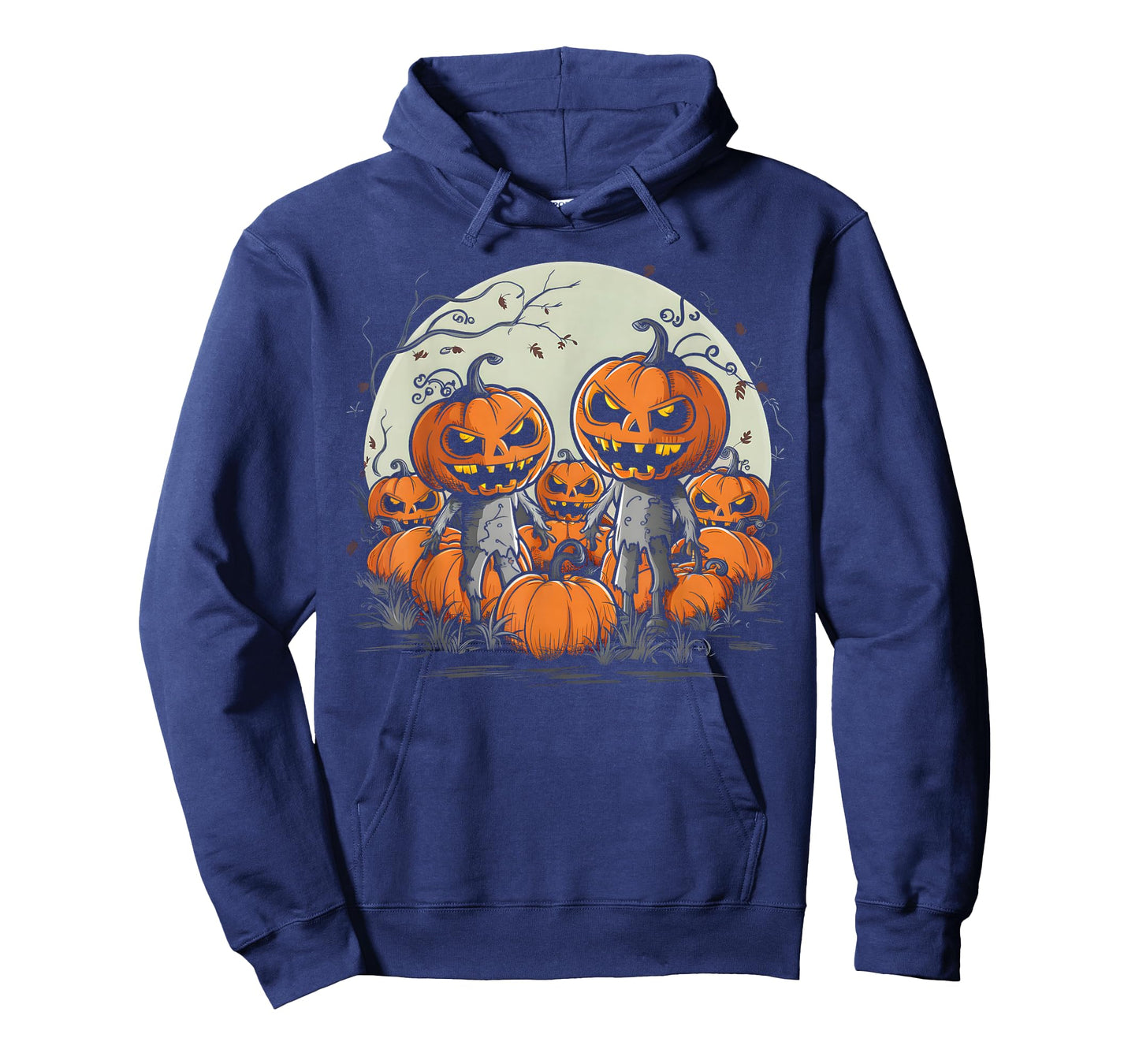 Spooky Zombie Pumpkins eerie Halloween T-Shirt