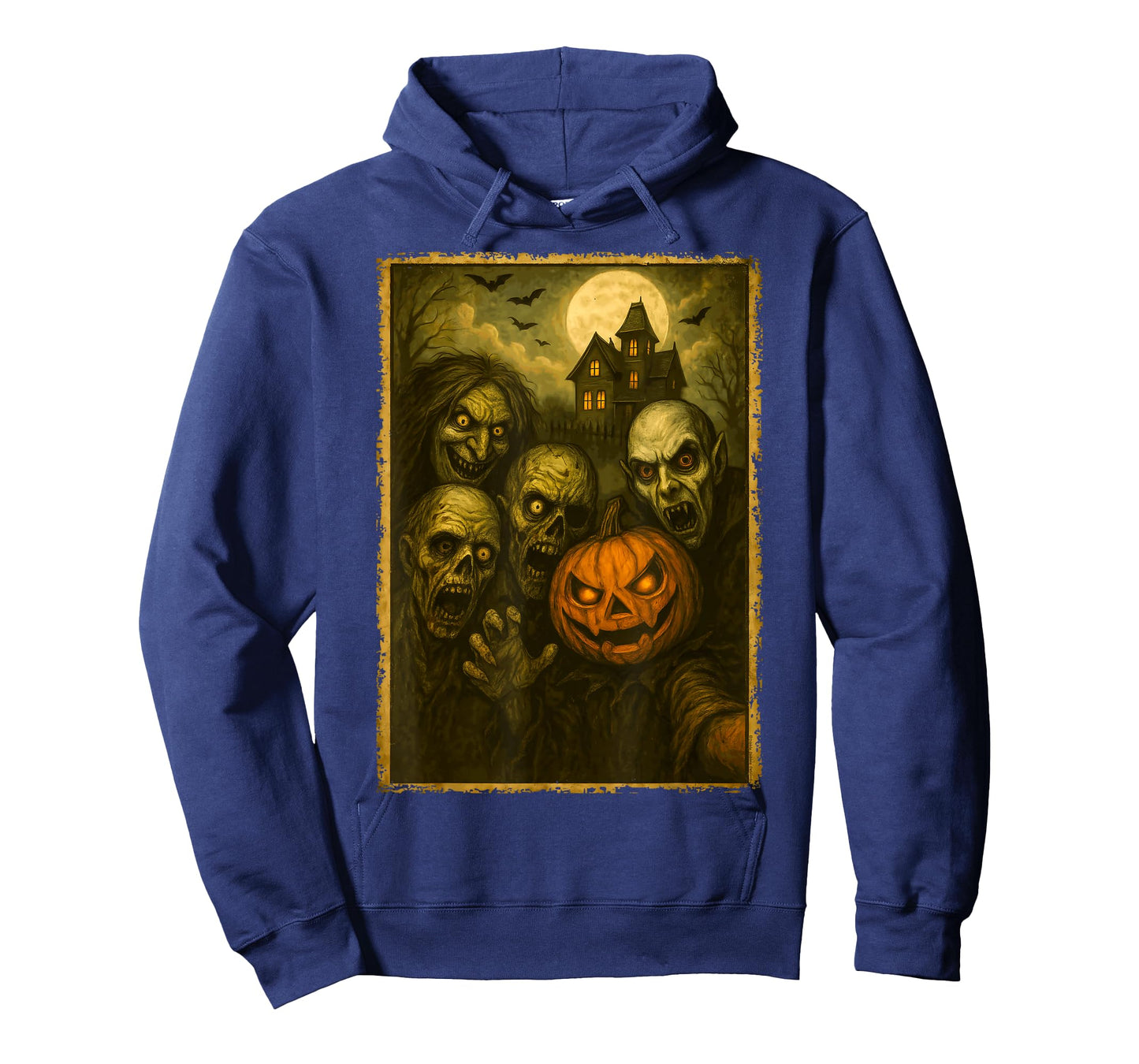 Monsters Group Selfie Meme Funny Halloween T-Shirt