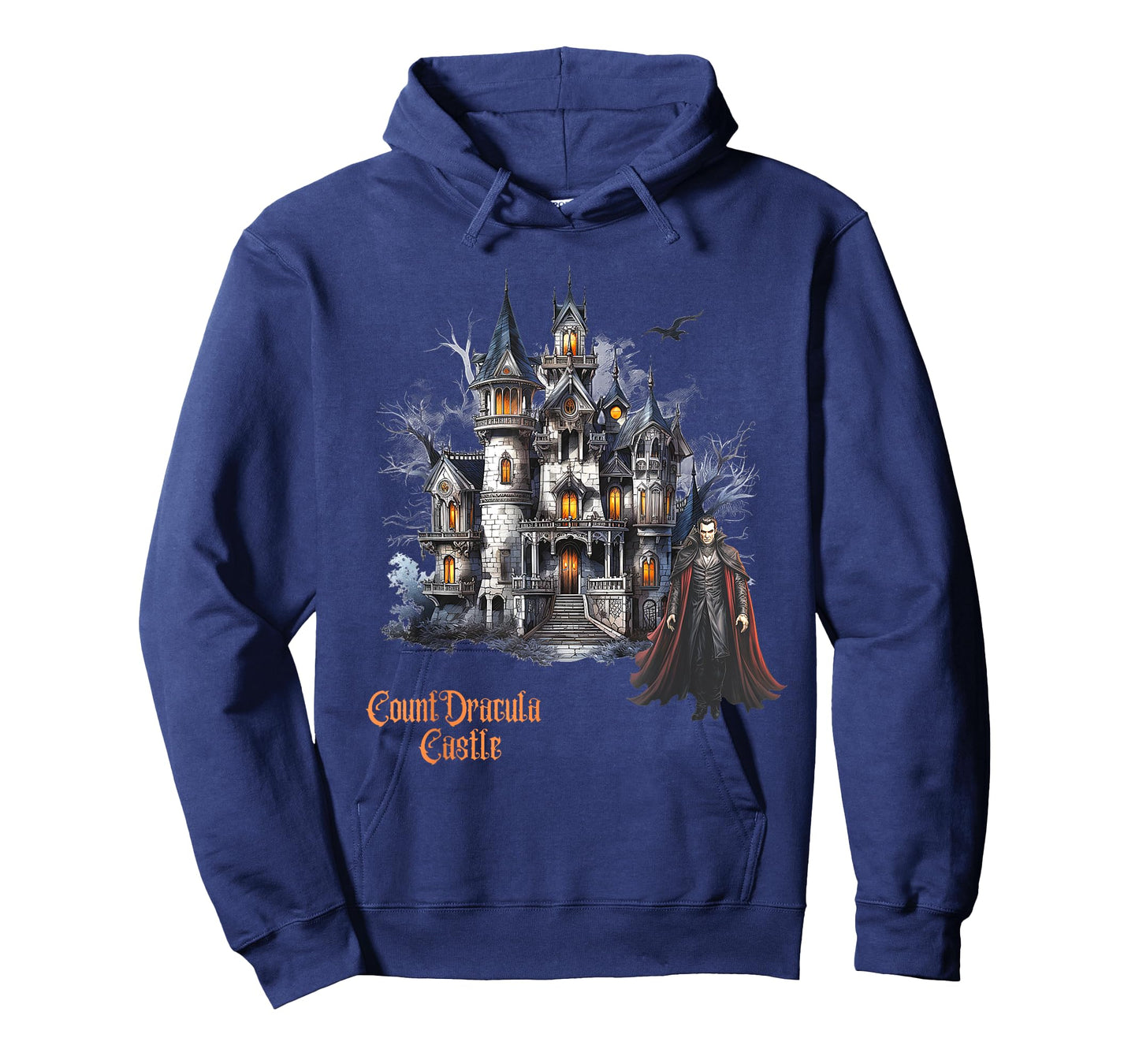 Halloween Night Count Dracula Castle T-Shirt