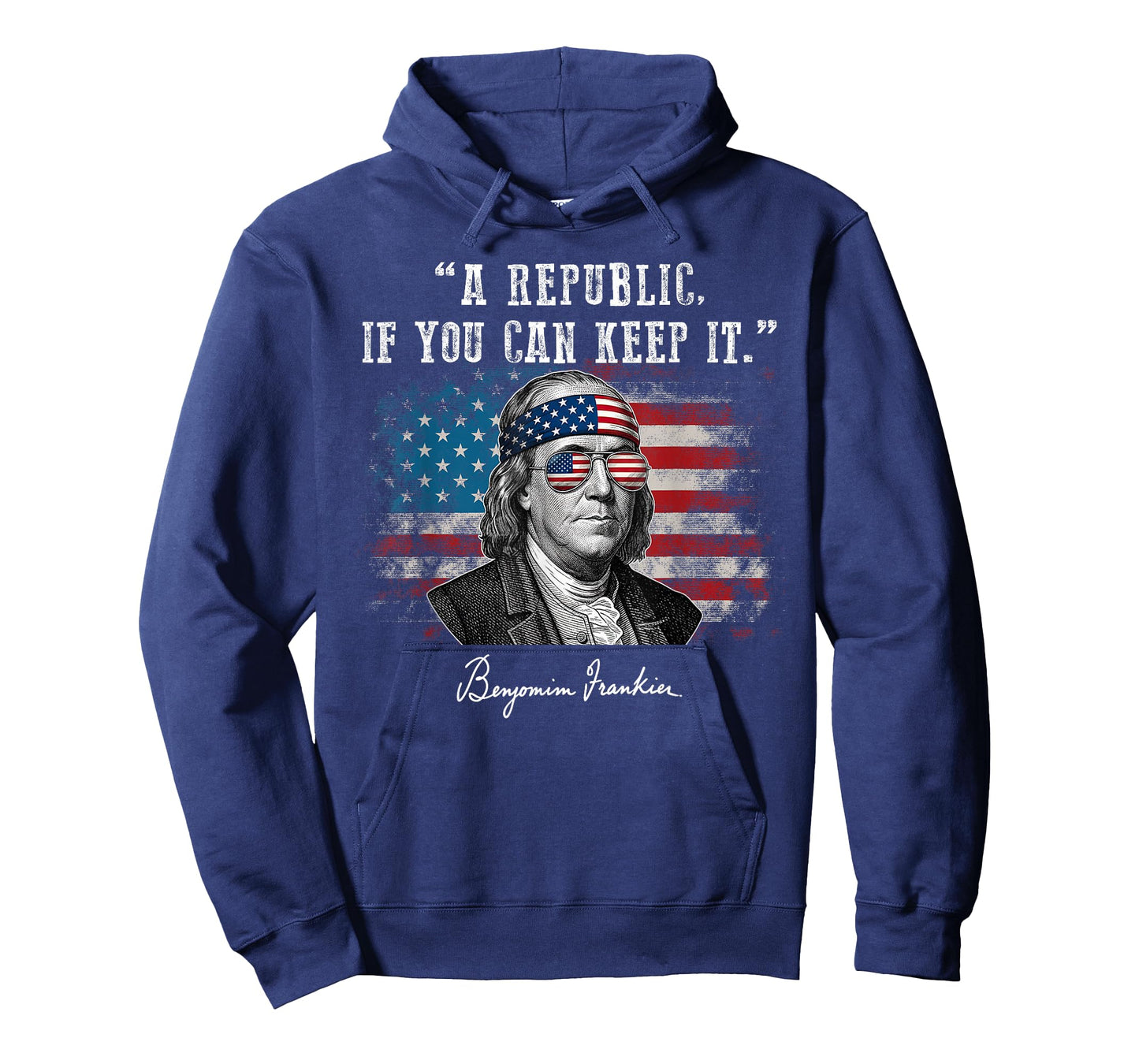 Benjamin Franklin Quote A Republic if You Can Keep It T-Shirt