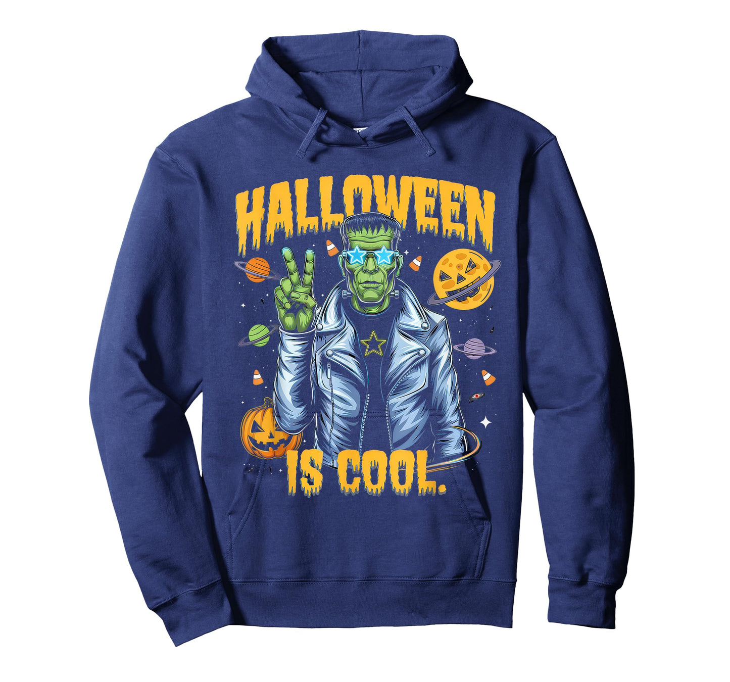 Halloween is Cool Tshirt Women Men Frankenstein Monster T-Shirt