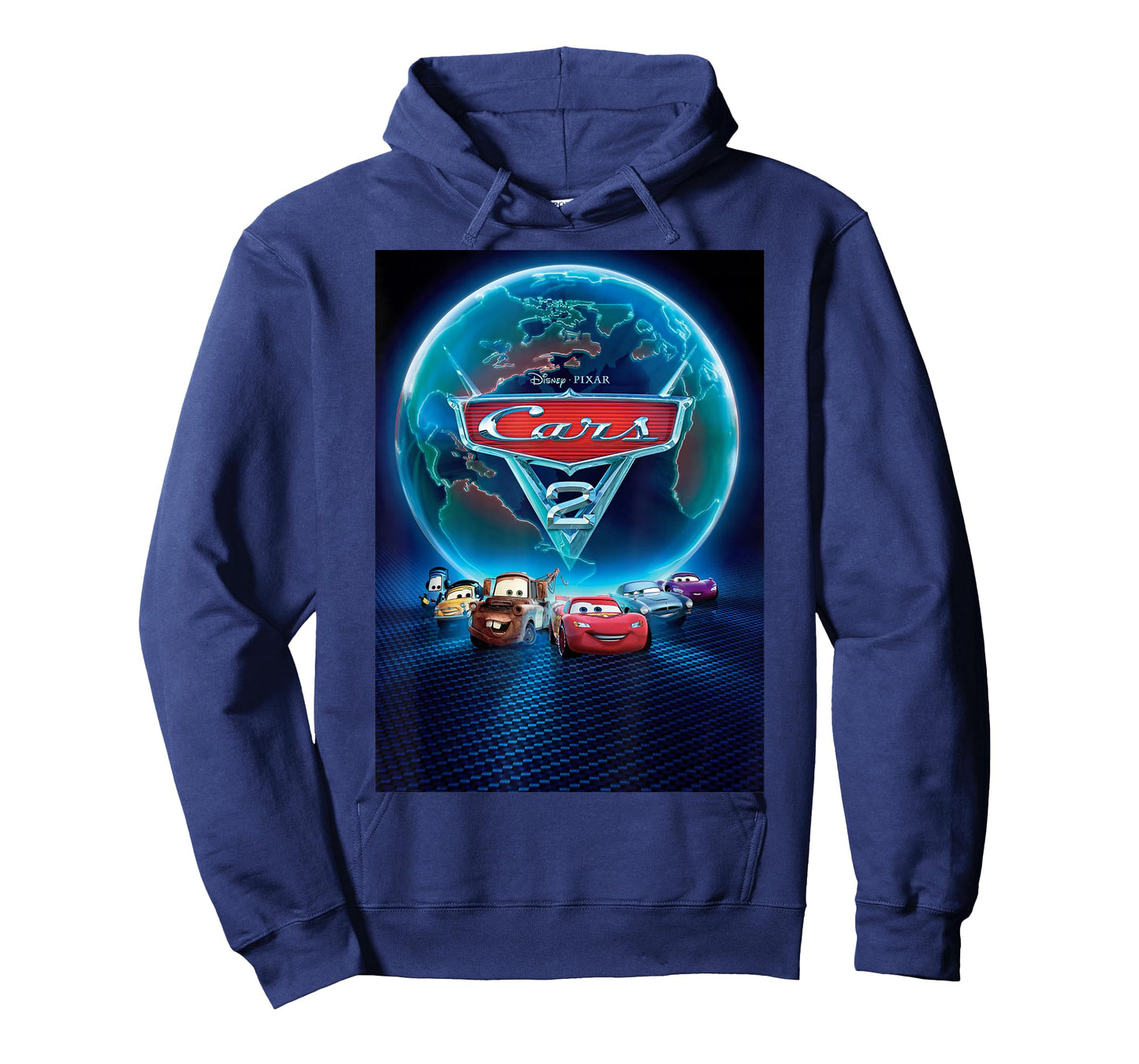 Disney Pixar Cars 2 Classic Movie Poster T-Shirt