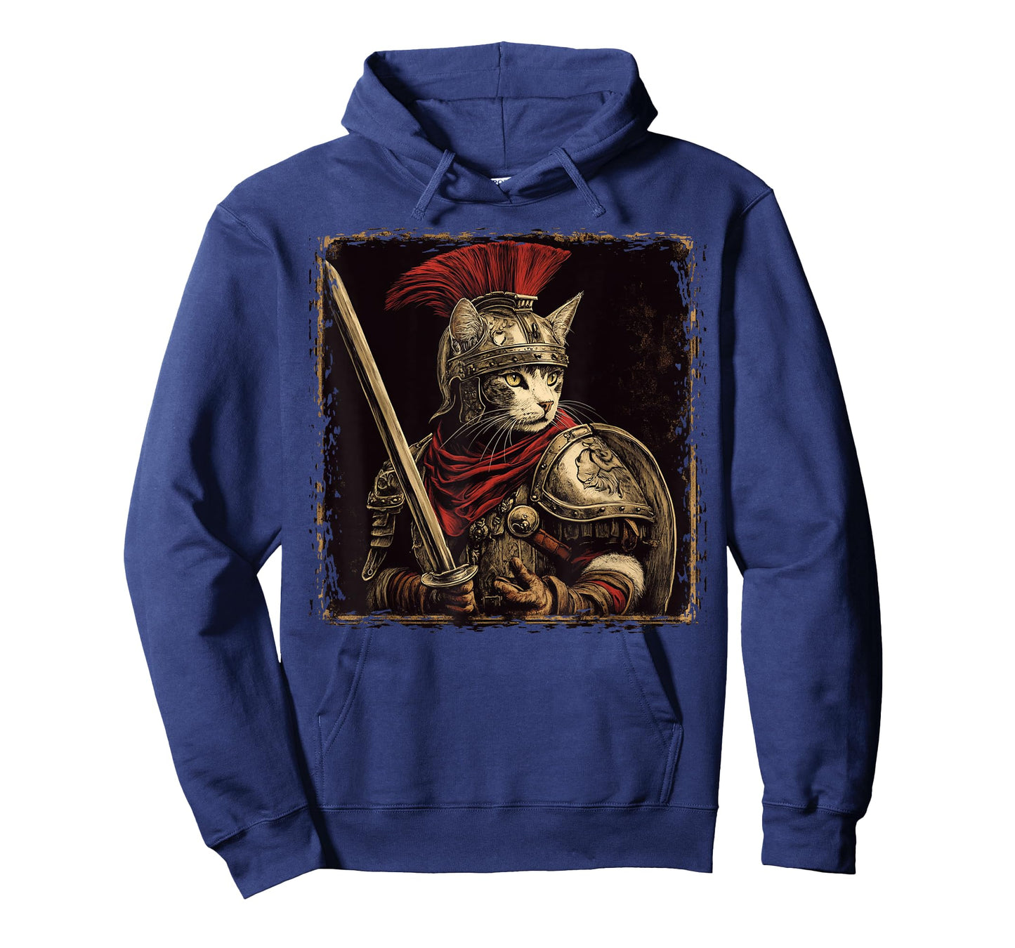 SPQR Empire Roman Legion cat Warrior Japanese Graphic T-Shirt