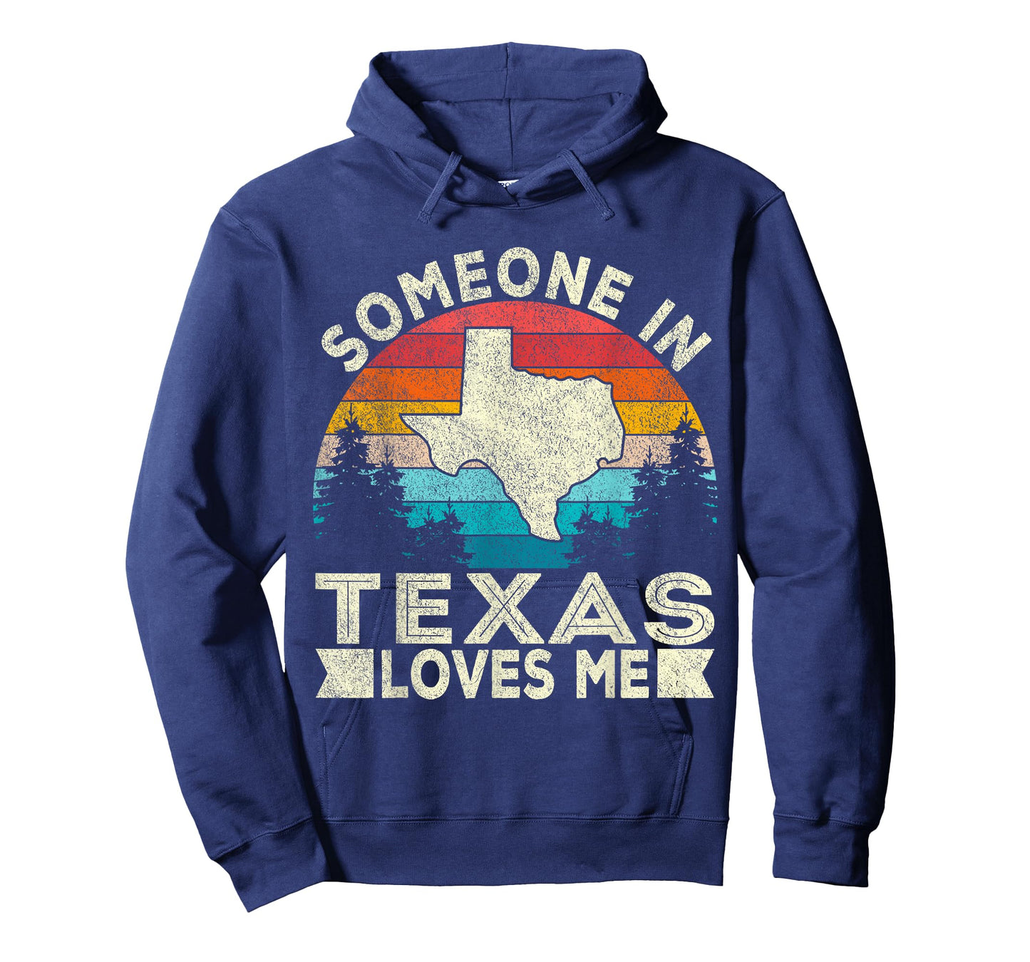 Someone in Texas Loves Me Retro Texas T-Shirt
