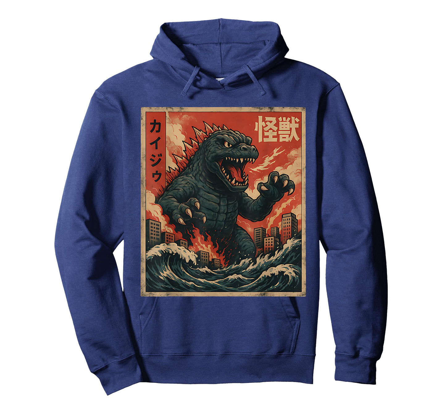 Kaiju Vintage Japanese Anime Art Retro Graphic T-Shirt