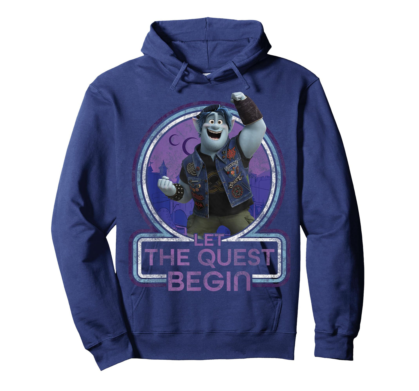 Disney Pixar Onward Barley Let The Quest Begin Portrait T-Shirt