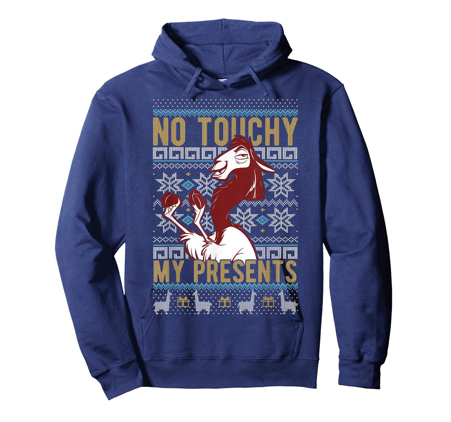 Disney Emperor's New Groove Kuzco No Touchy Ugly Christmas T-Shirt