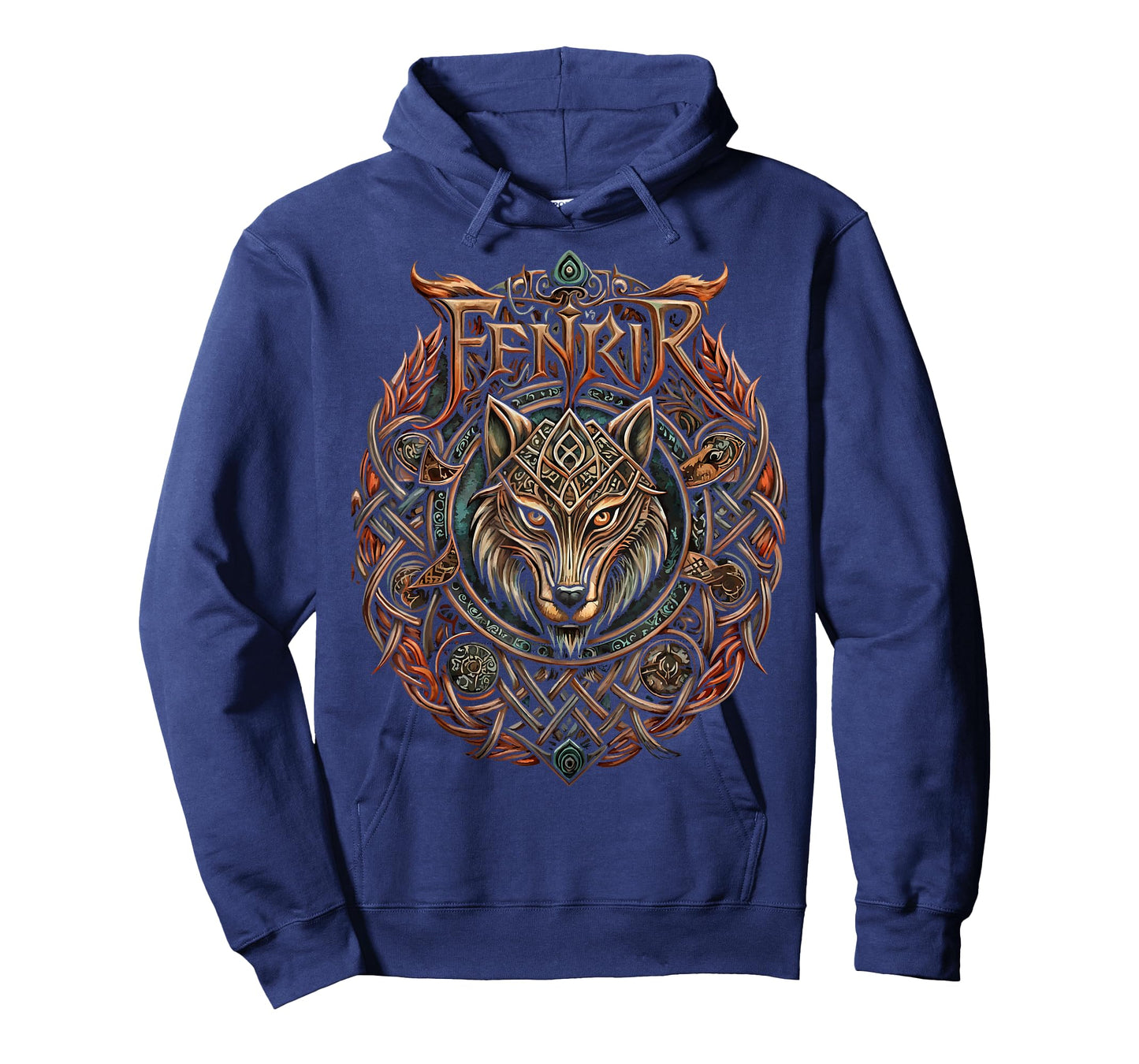 The Chains of Fenrir – Nordic Mythology & Fantasy Wolf T-Shirt