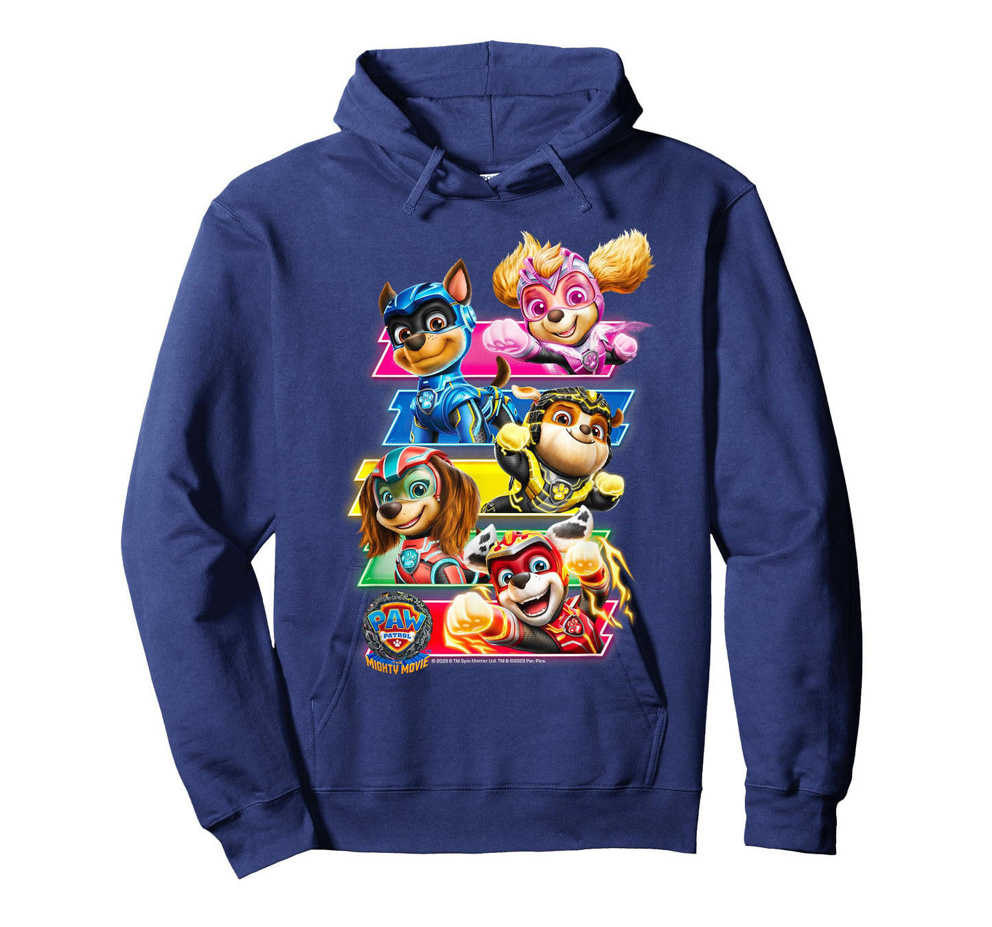 PAW Patrol: The Mighty Movie Comic Strip Group T-Shirt