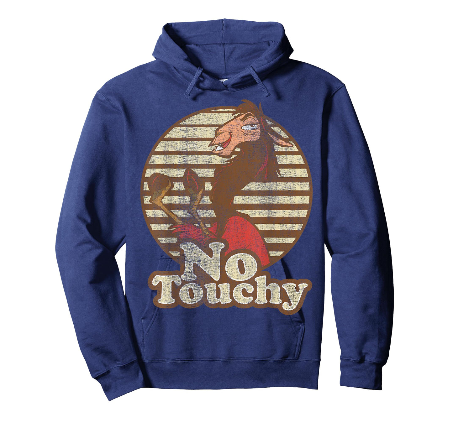 Disney Emperor's New Groove Kuzco Llama No Touchy Short Sleeve T-Shirt