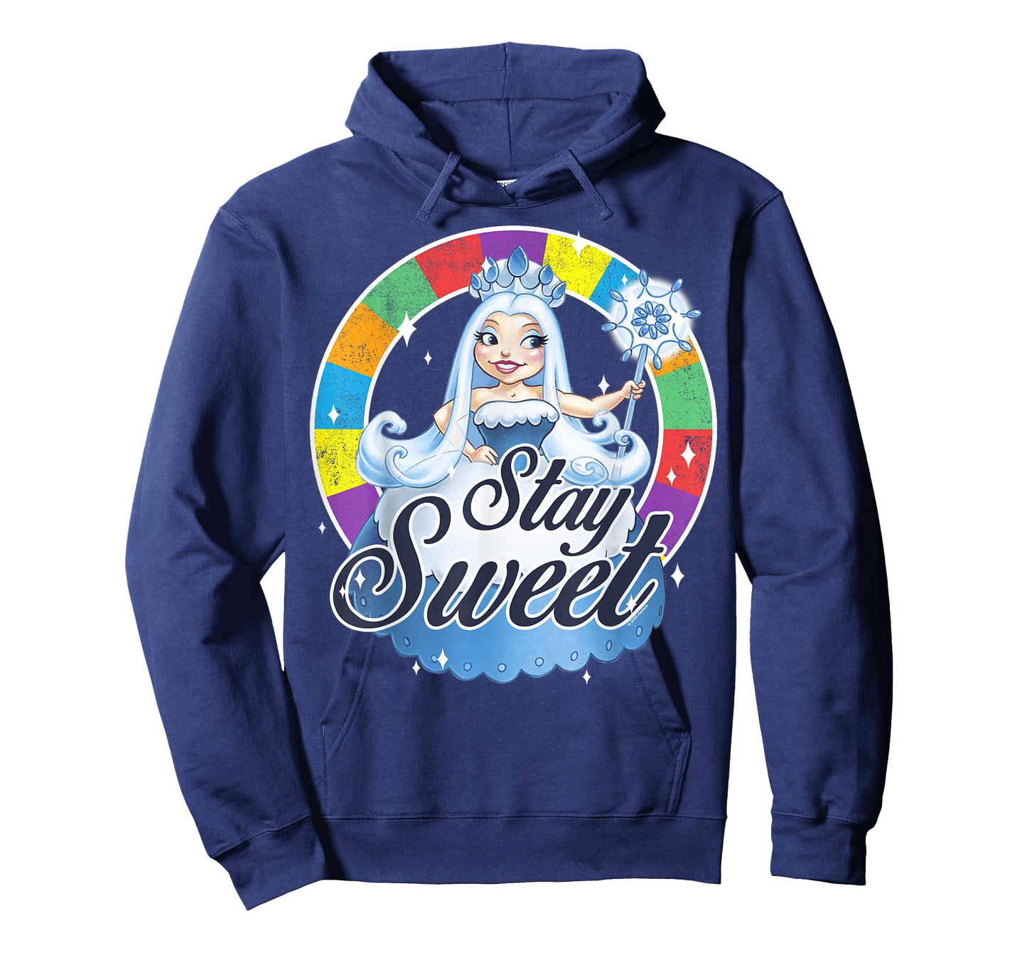 Candy Land Stay Sweet Princess Frostine Game Wheel Logo T-Shirt