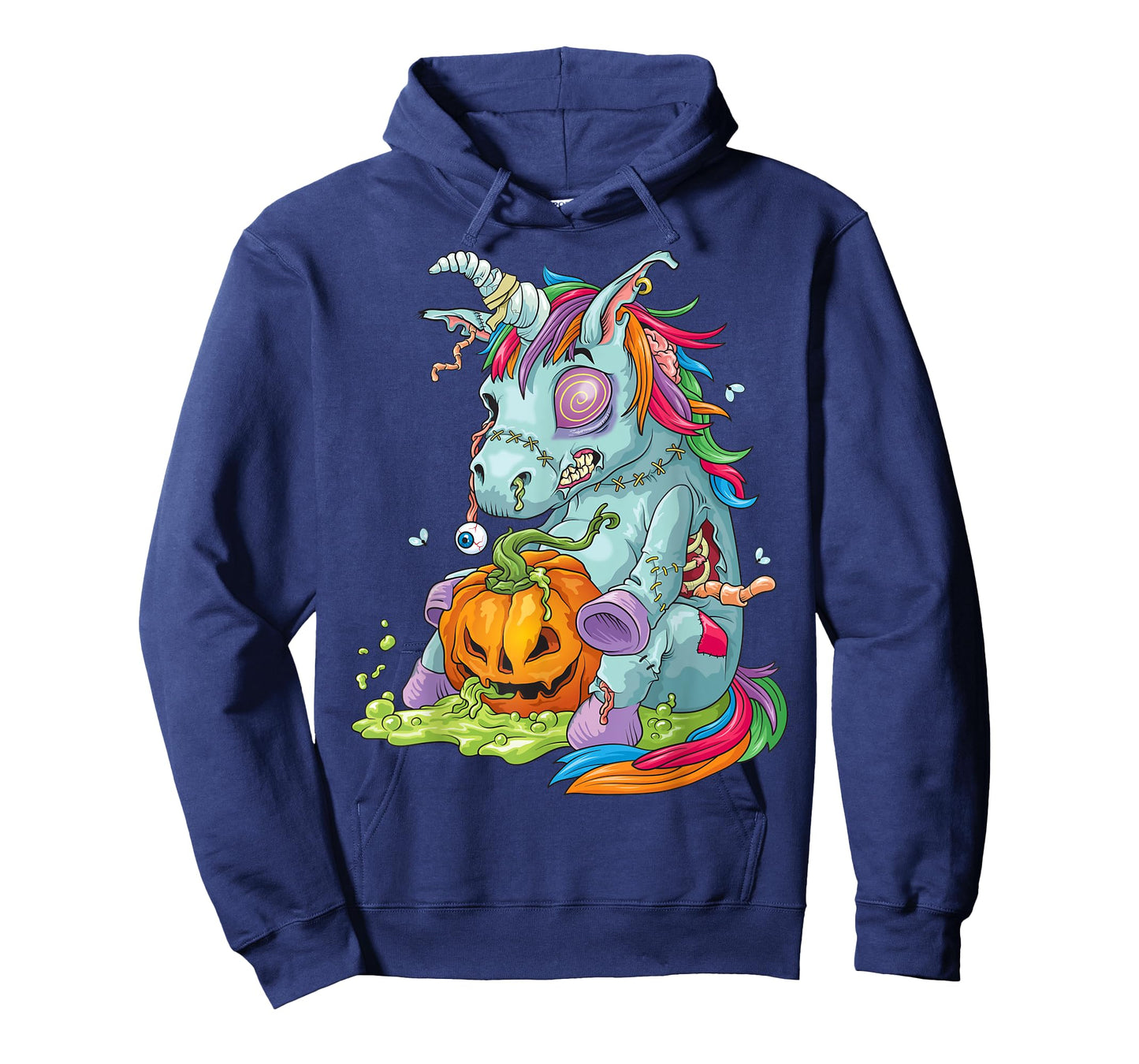 Zombie Unicorn Shirt - Undead Zombiecorn Halloween Costume T-Shirt