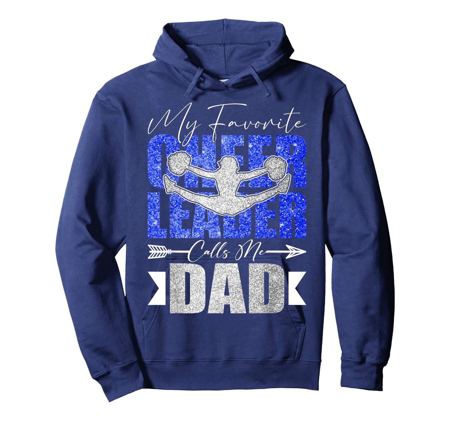 My Favorite Cheerleader Calls Me Dad Cheer Dad Fathers Day T-Shirt