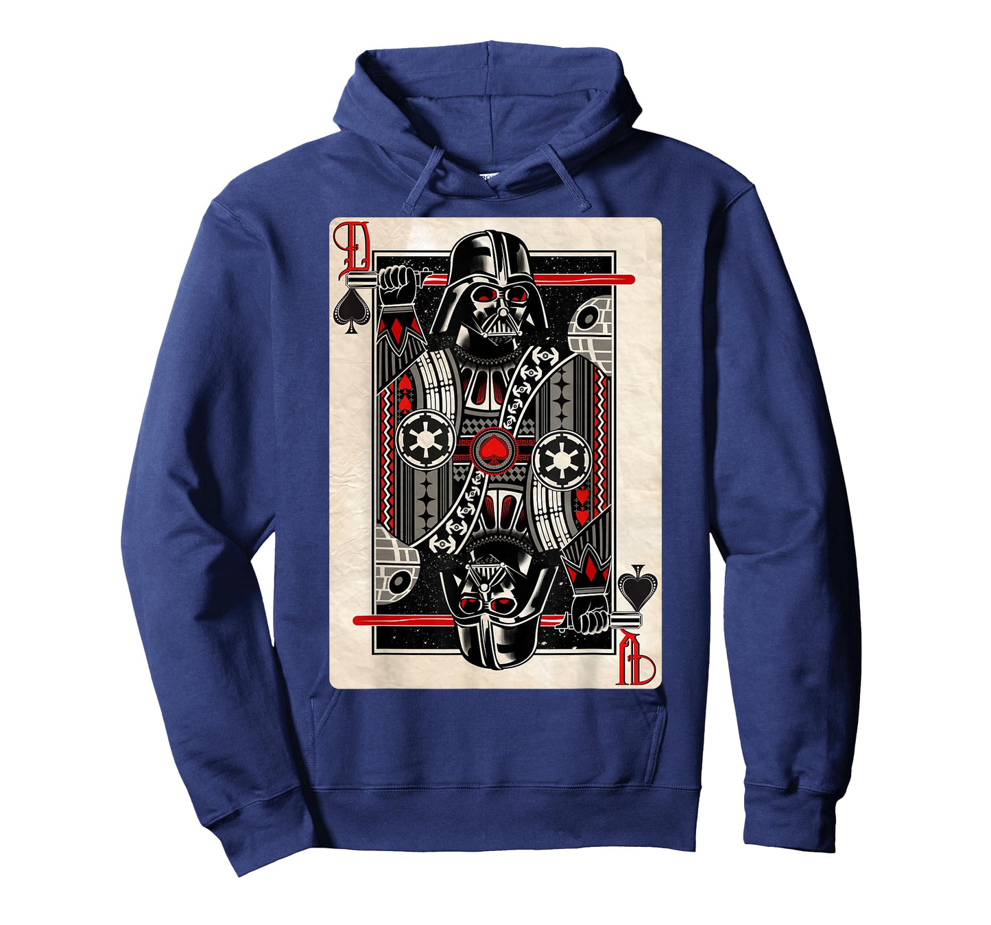 Star Wars Darth Vader King of Spades Playing Card Disney+ T-Shirt