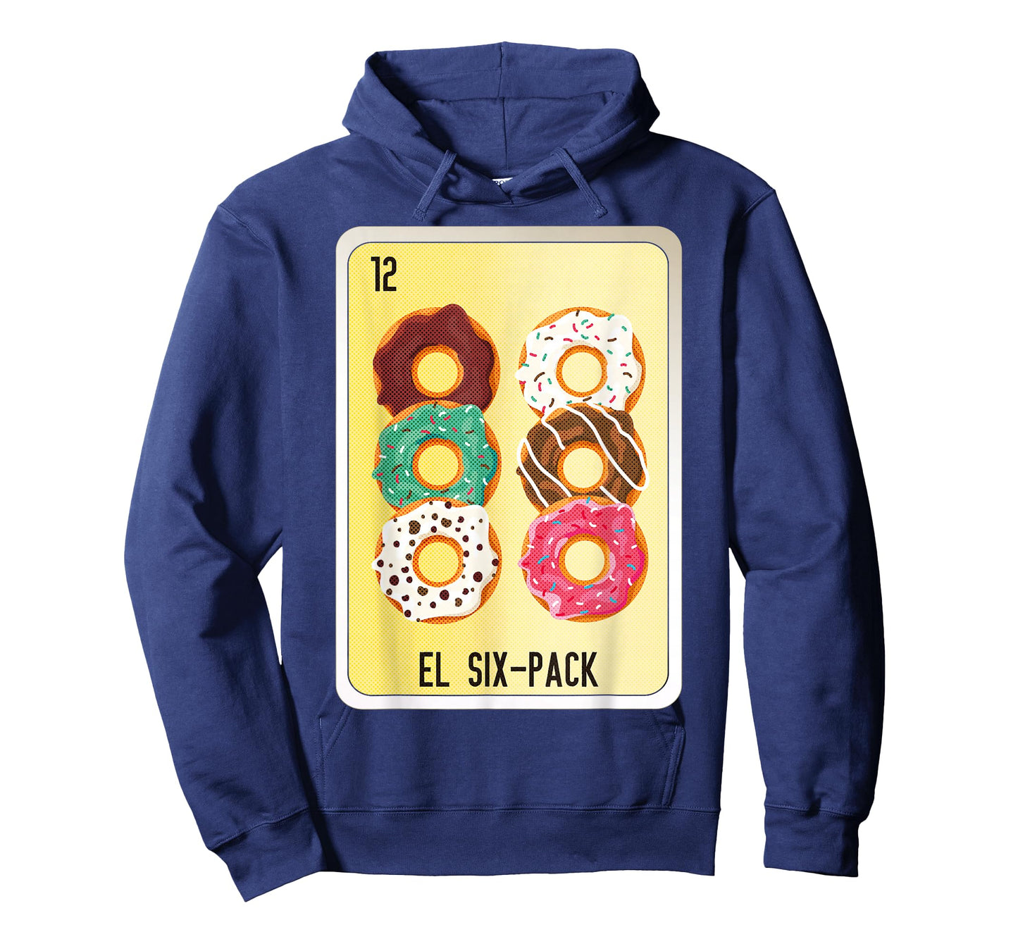 El Six-Pack Mexican Slang Chicano Bingo Cards T-Shirt
