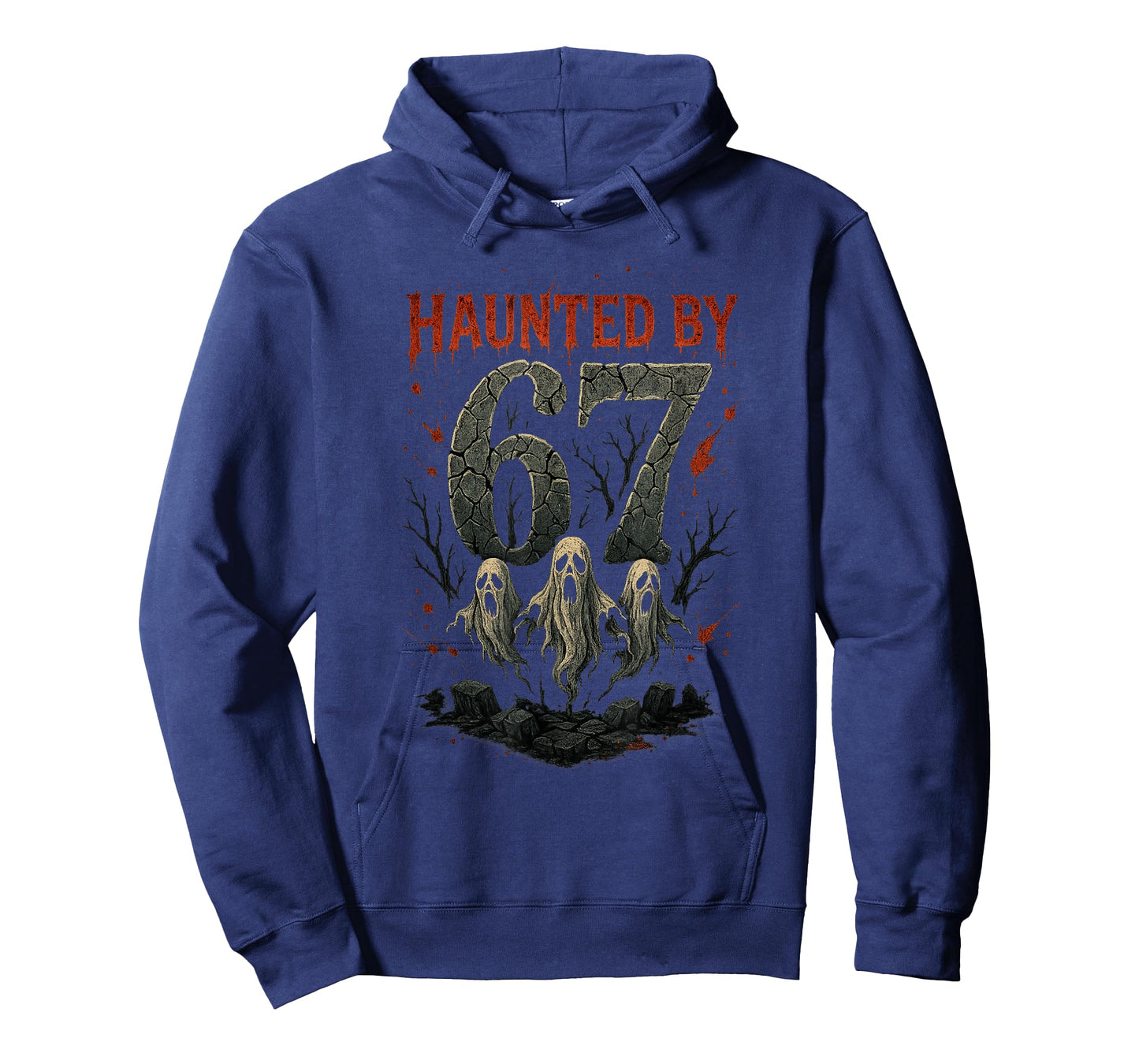 Haunted by 67 Six Seven 6 7 Meme Gen Alpha Halloween Shirt T-Shirt