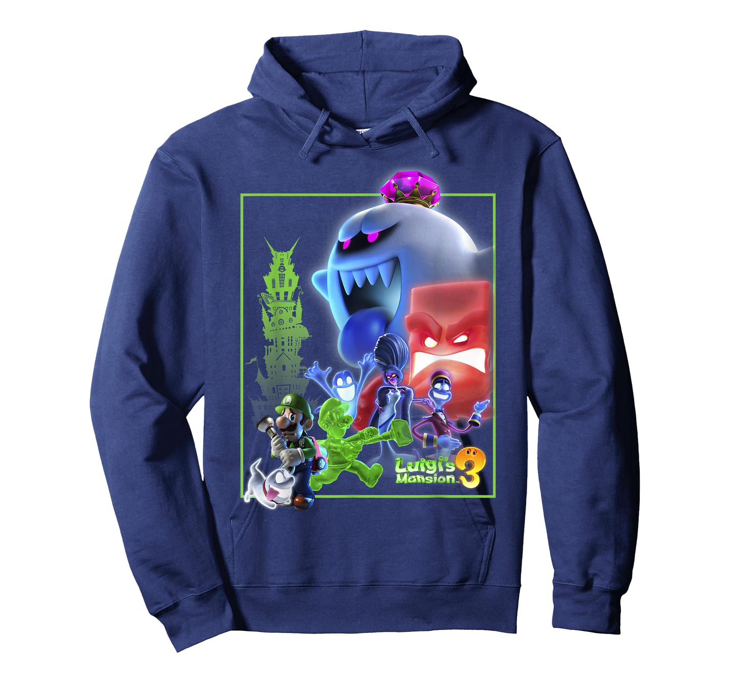 Luigi's Mansion 3 Collage Poster T-Shirt