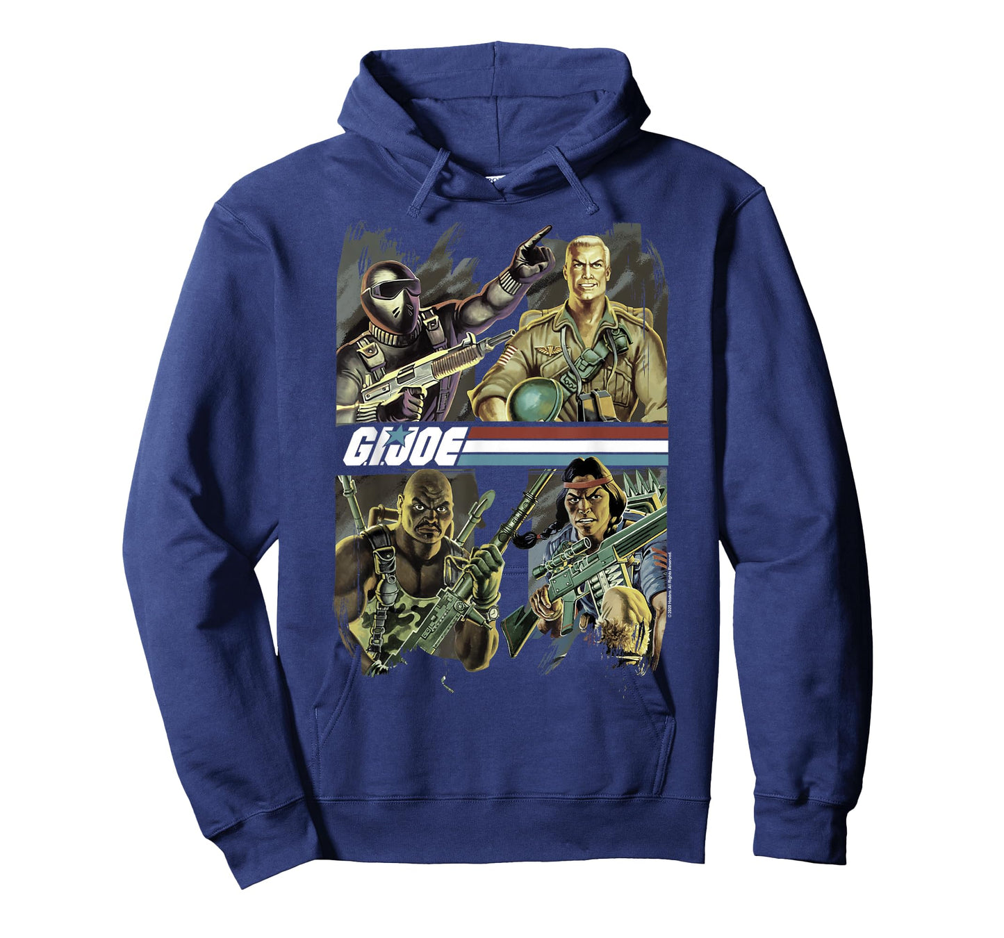 G.I. Joe Team Leader & Original Four Classic Comic Poster T-Shirt