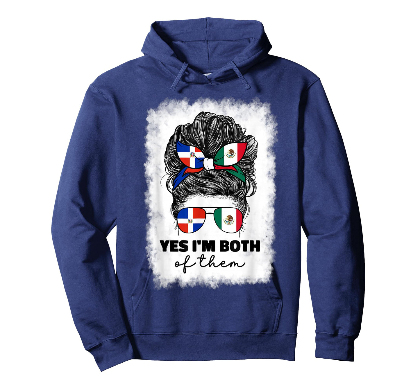 Half Mexican And Dominican Mexico Dominicana Flag Girl Girls T-Shirt