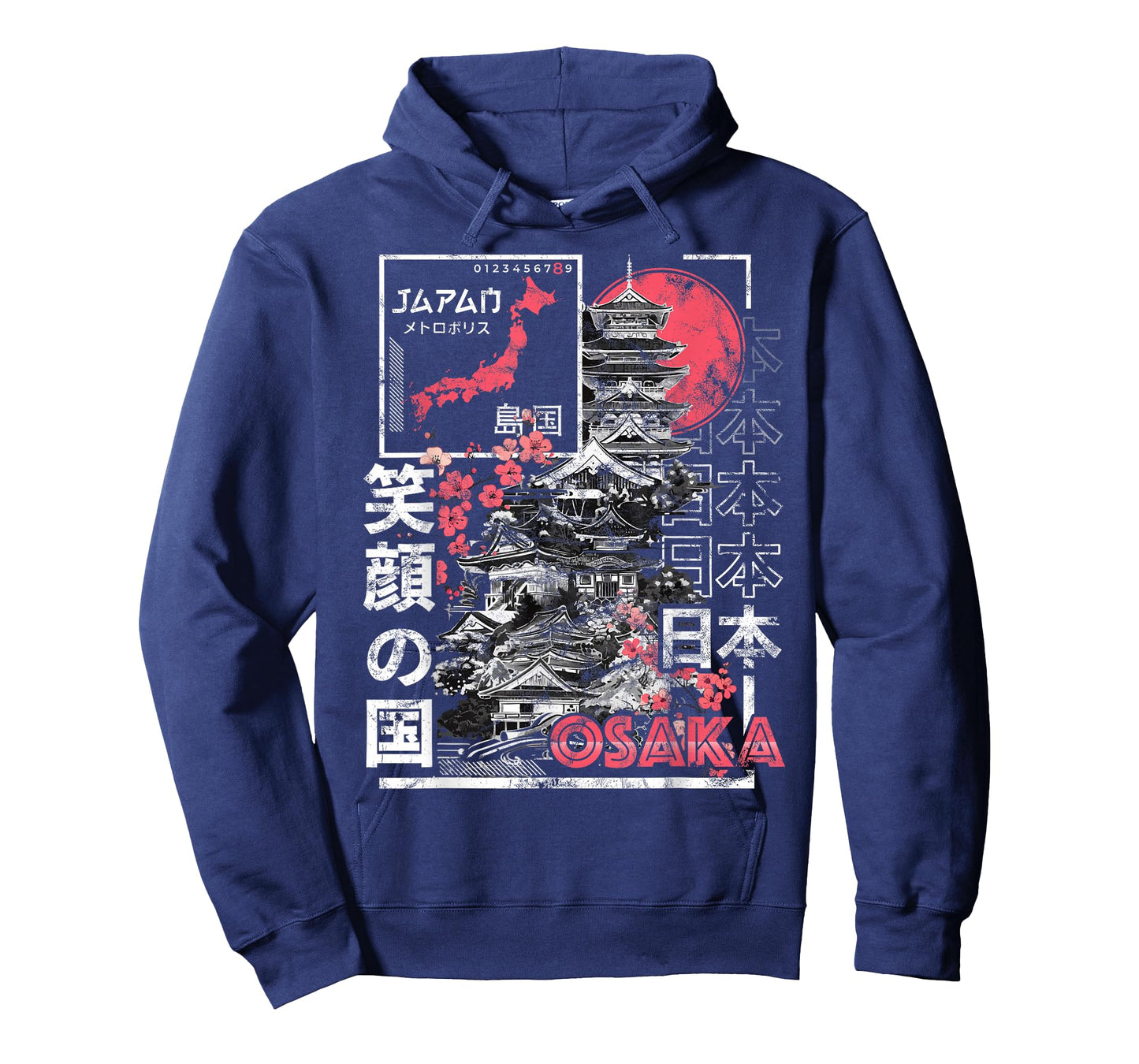 Osaka City 90s Retro Japan Aesthetics 80s Osaka T-Shirt