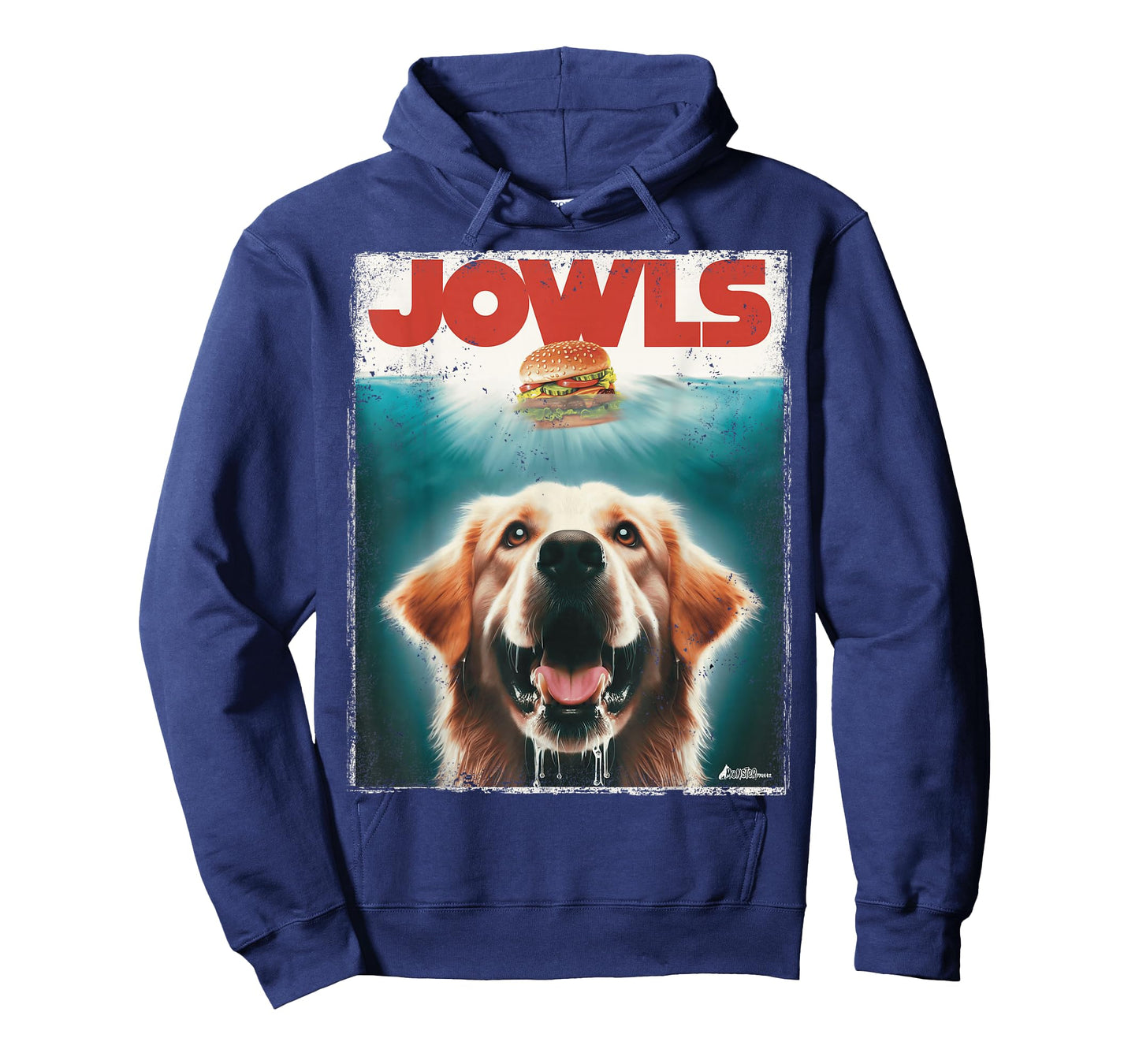 Light Golden Retriever Jowls Top, Paws Cream Lab Dog Mom Dad T-Shirt