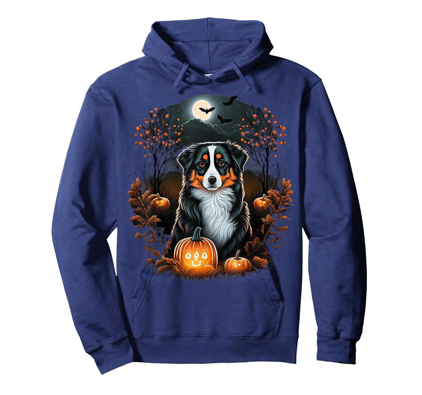 Australian Shepherd costume on Australian Shepherd Halloween T-Shirt