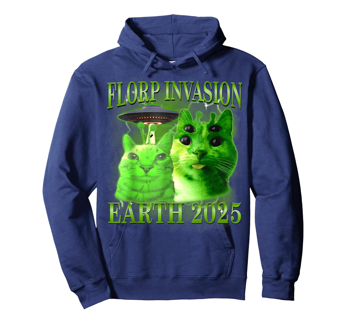 Gnarp Cat Silly Alien Cat Meme Funny Silly Cat Men Women T-Shirt