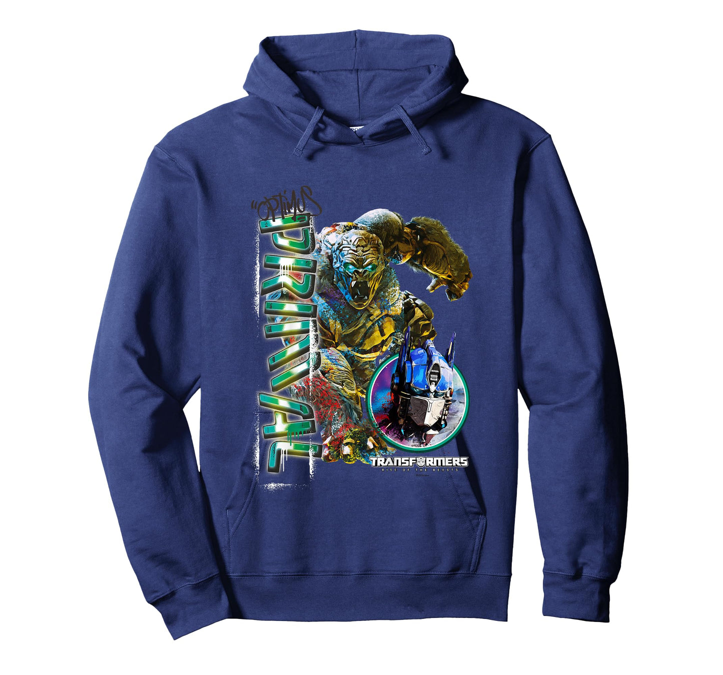 Kids Transformers: Rise of the Beasts Optimus Primal Urban Style T-Shirt
