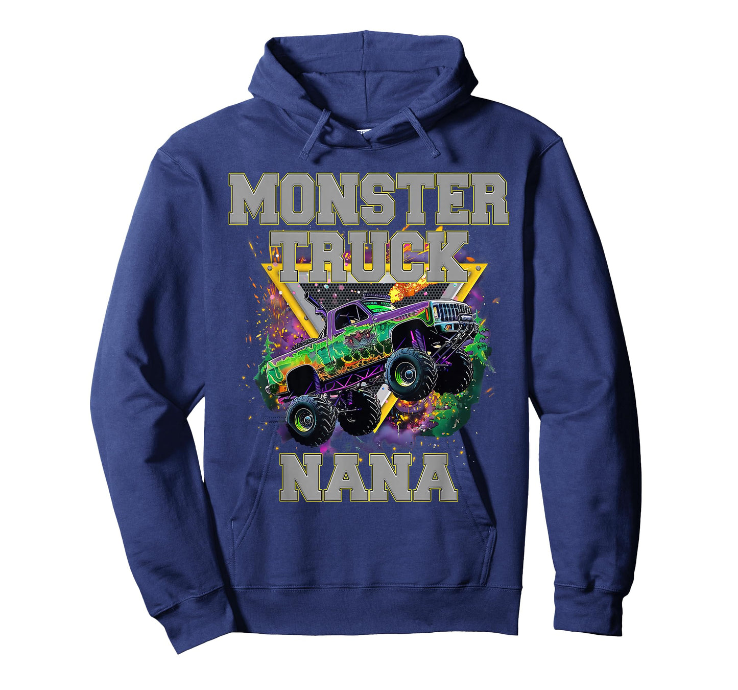 Monster Truck Nana Monster Truck Are My Jam Truck Lovers T-Shirt