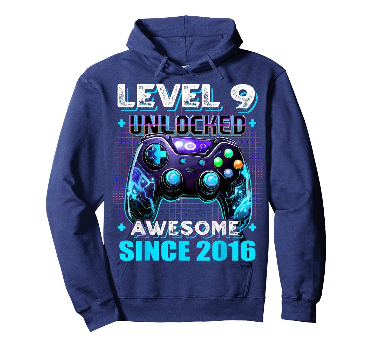 9th Birthday Boy Level 9 Gamer 9 Year Video Game Party T-Shirt