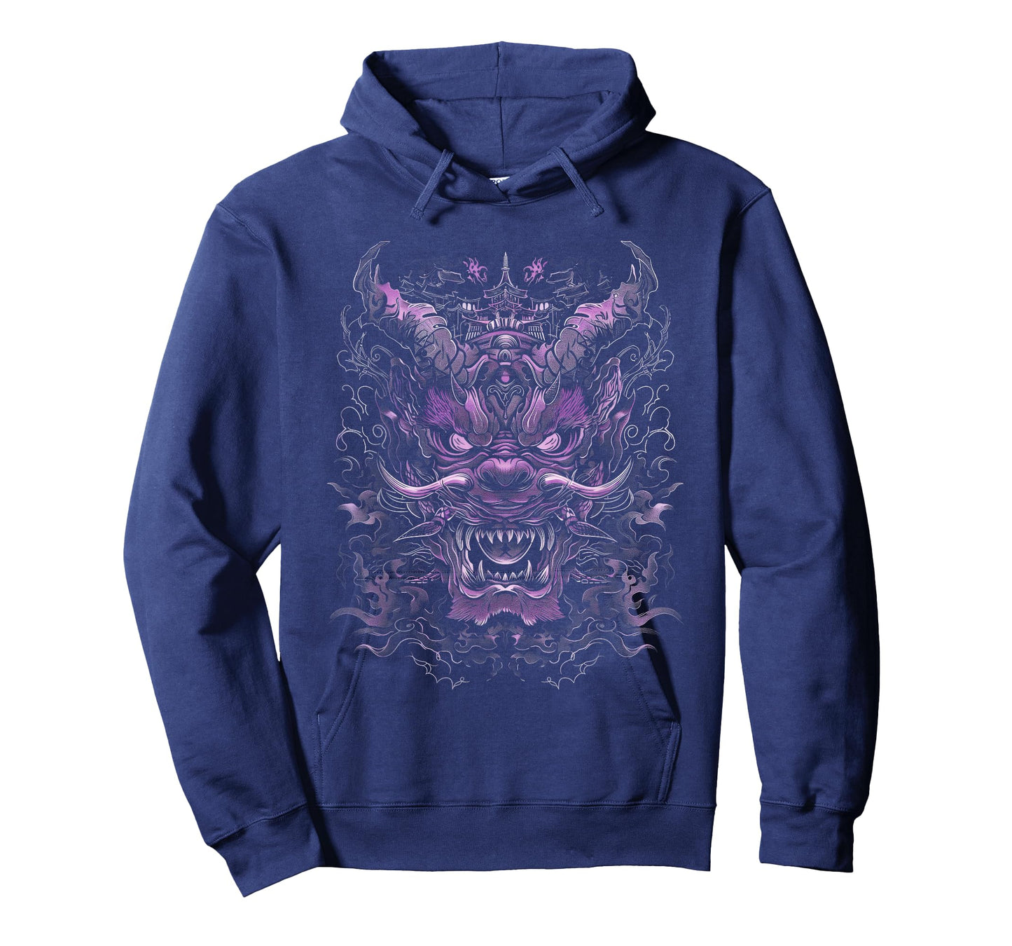 Anime Goth Japanese Oni Demon Mythical Dragon Fantasy Art T-Shirt