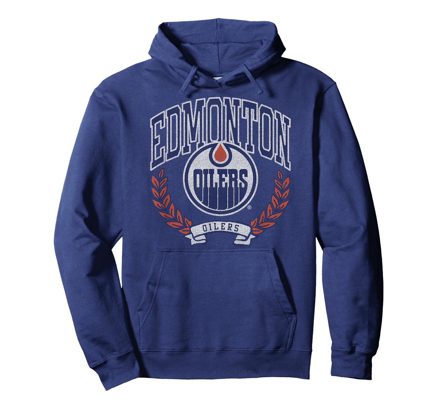 Edmonton Oilers Vintage Victory Dark Heather Licensed T-Shirt
