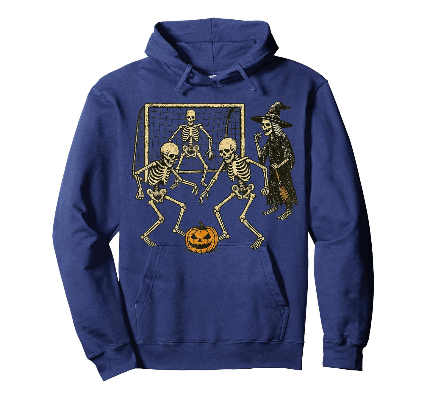 Halloween Skeleton Soccer Witch Coach Spooky Sport T-Shirt