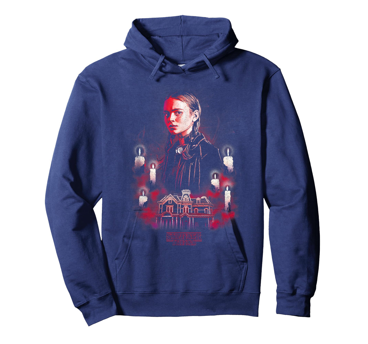 Stranger Things Max Portrait Creel House Horror Poster T-Shirt