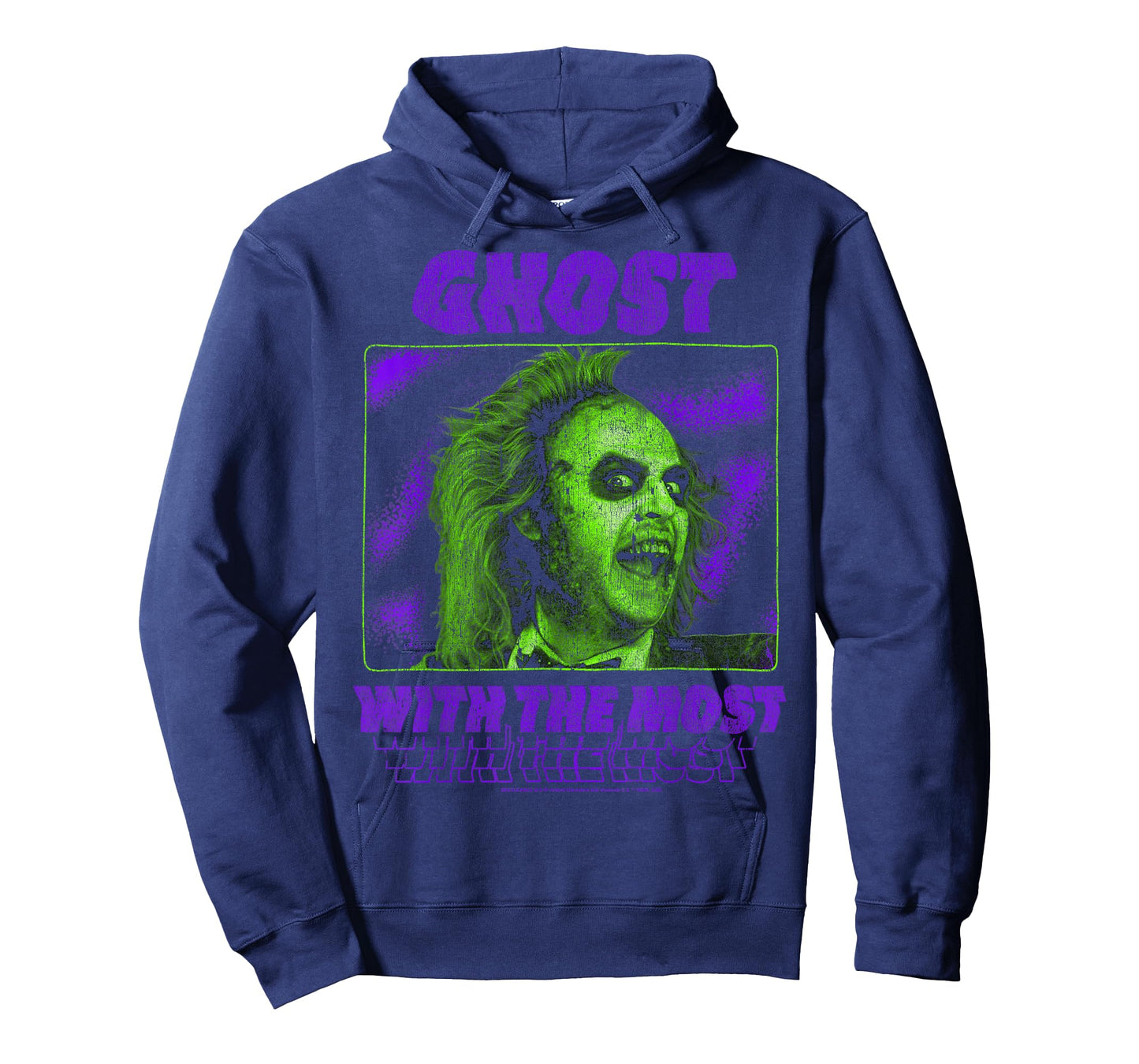 Beetlejuice Ghost With The Most Neon Poster T-Shirt