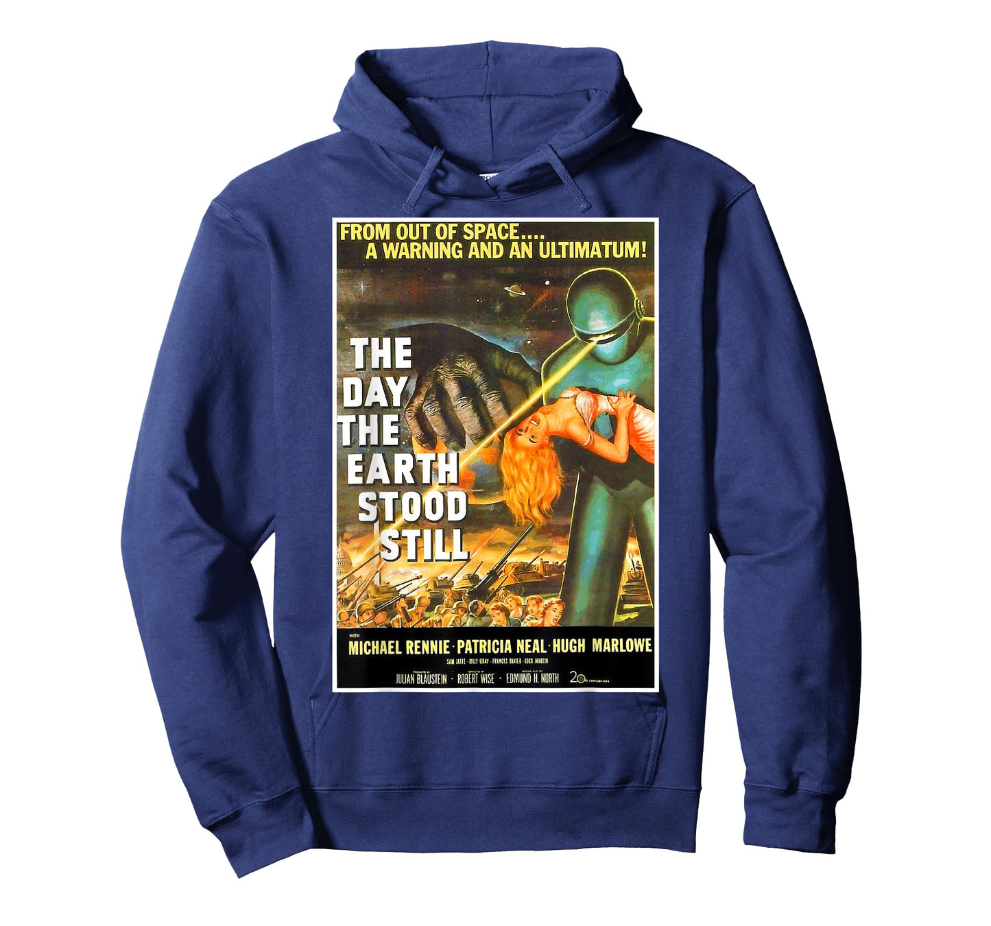 Sci Fi Robot Halloween Earth Invasion Science Fiction Space T-Shirt