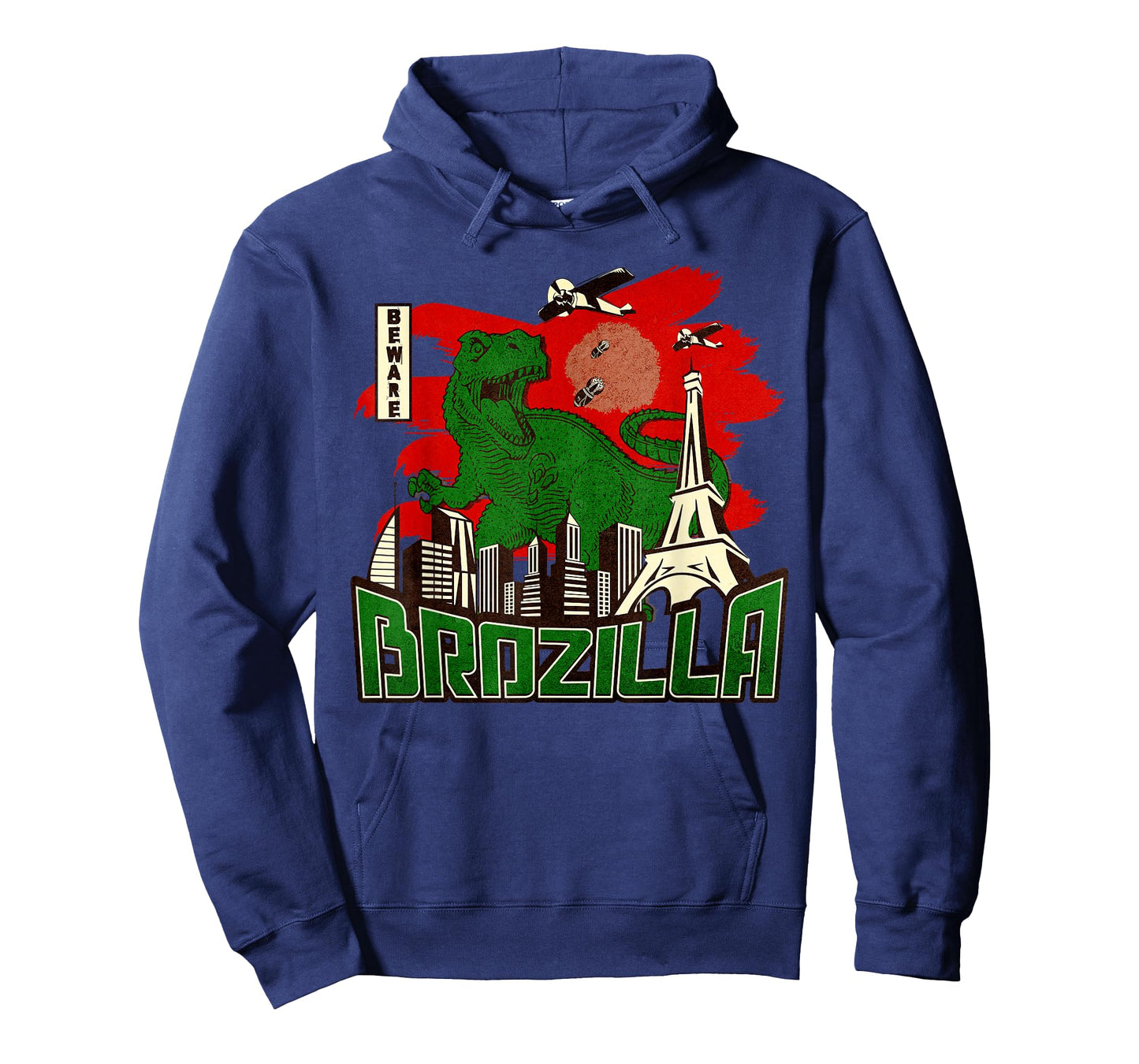 Brozilla Japanese Monster Big Brother or Little Brother Bro T-Shirt