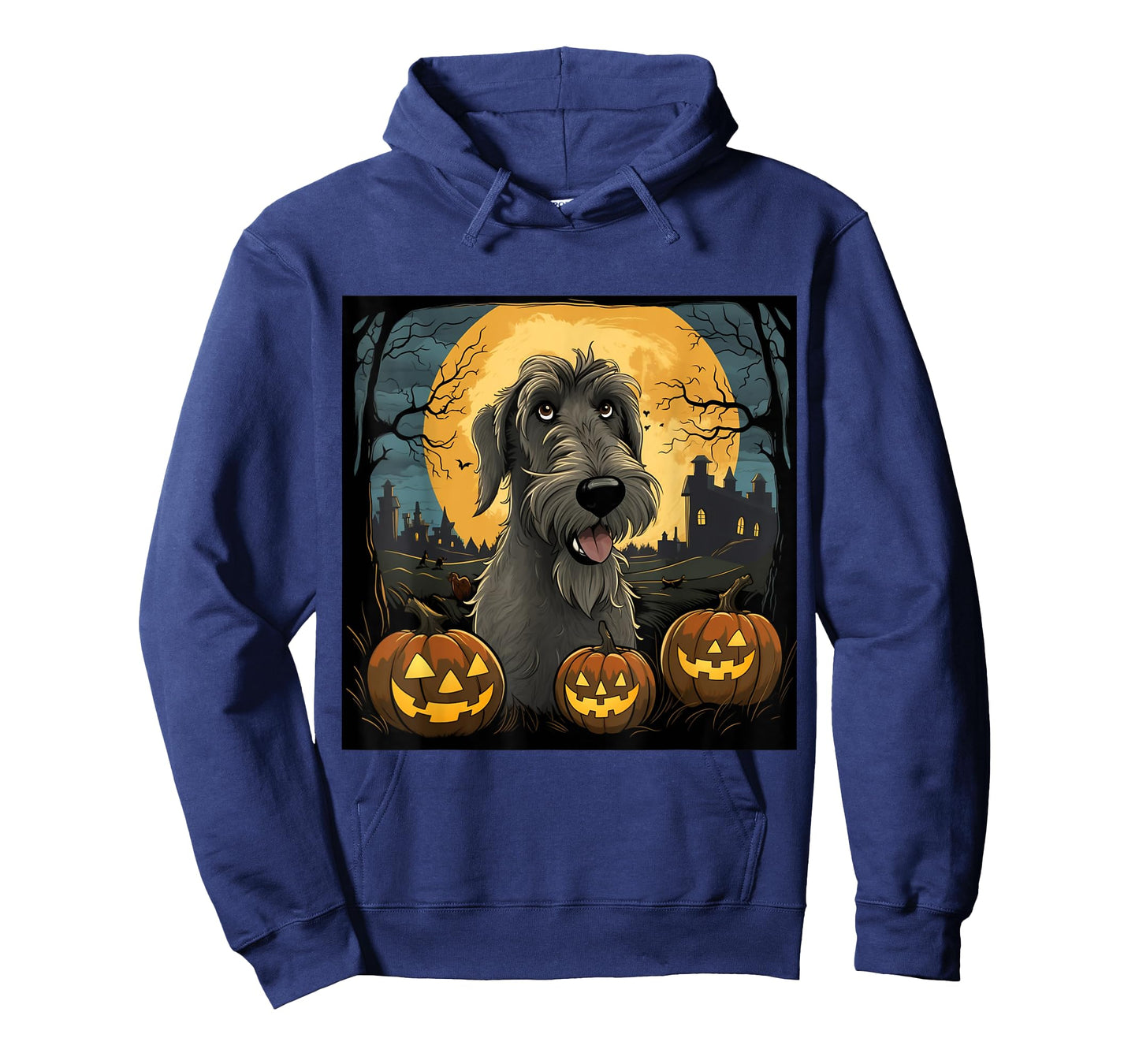 Halloween Irish Wolfhound - Irish Wolfhound Halloween T-Shirt