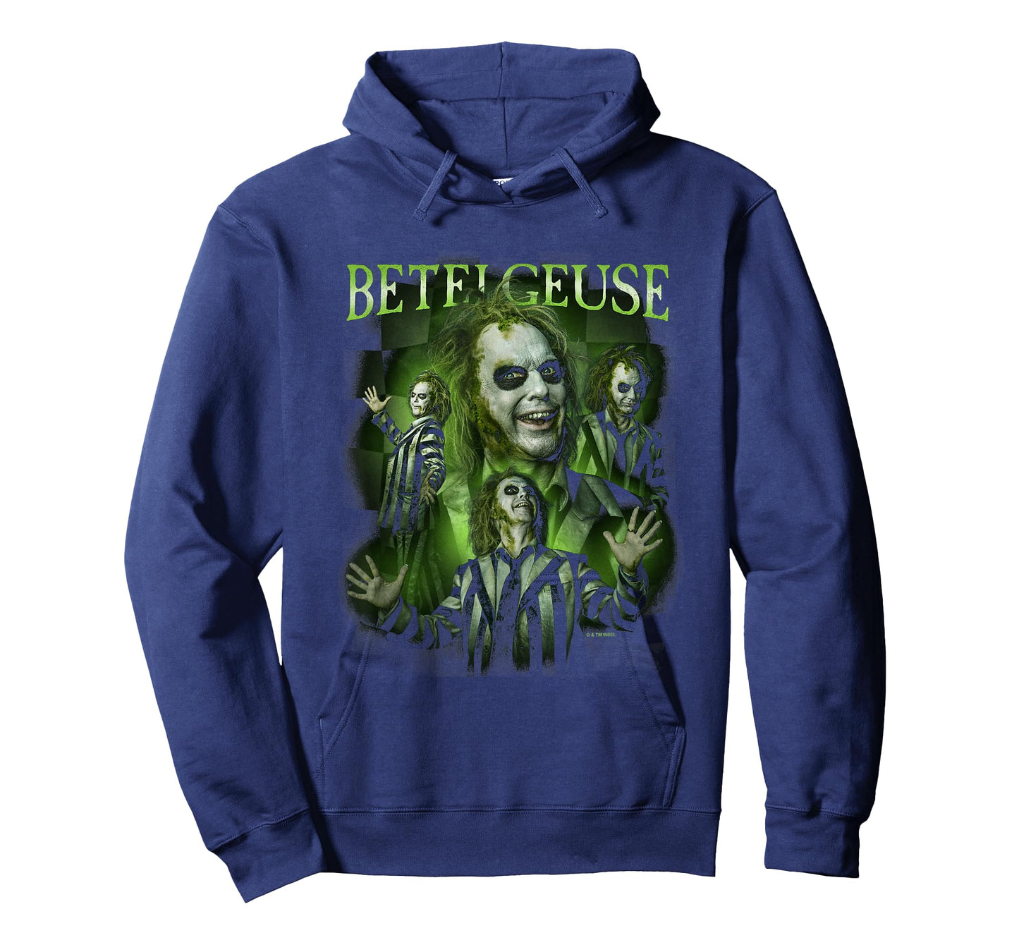 Beetlejuice Beetlejuice Betelgeuse Many Poses Collage Retro T-Shirt